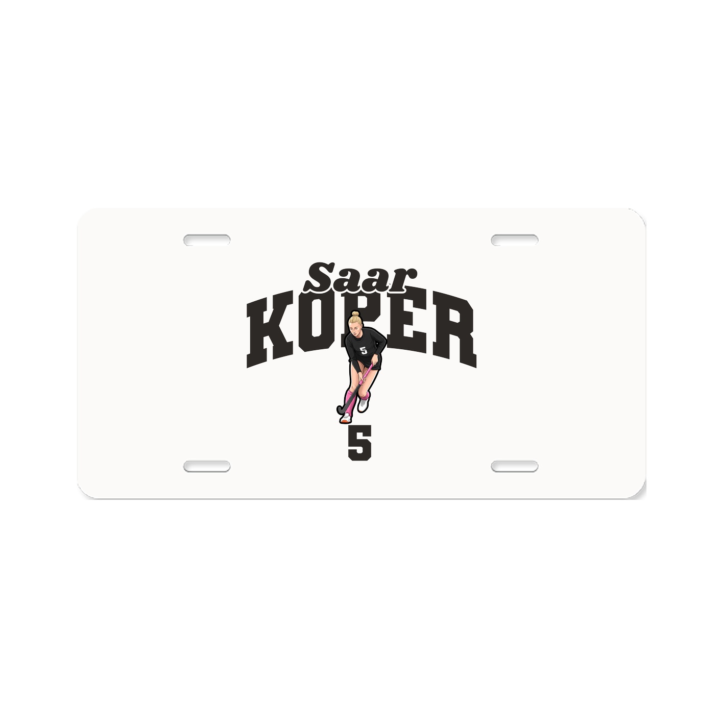 License Plate — Signature Arch in Classic