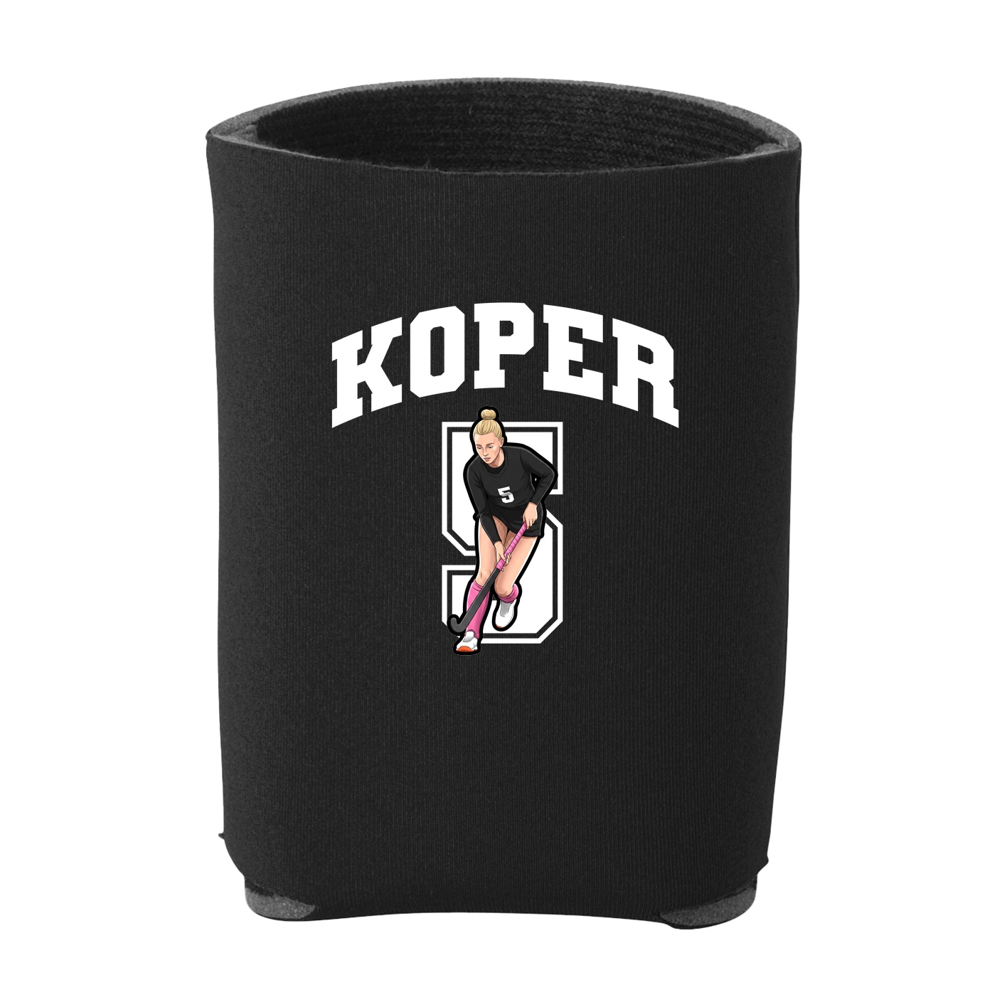 Can Holder — Number in Black