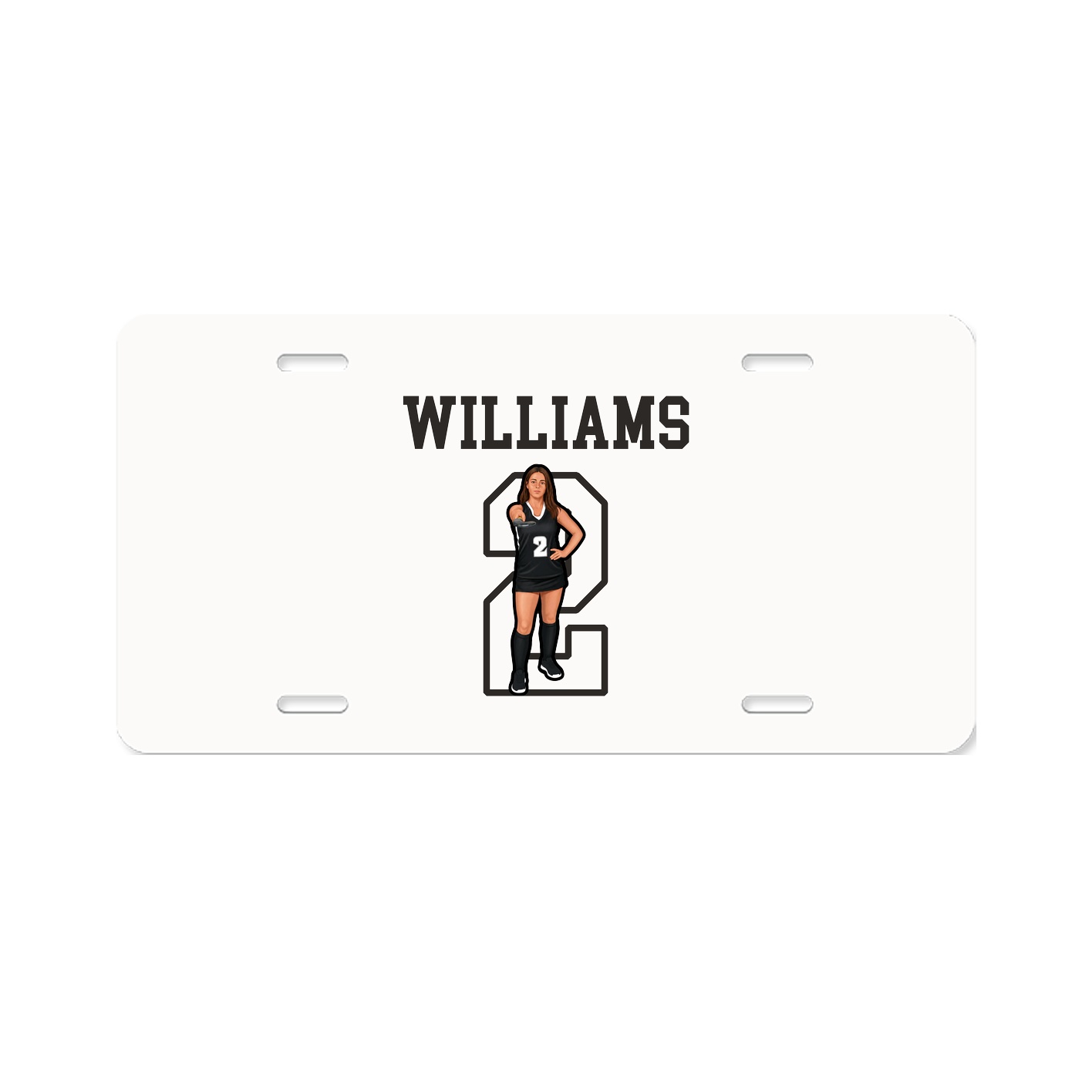 License Plate — Shirsey in Classic