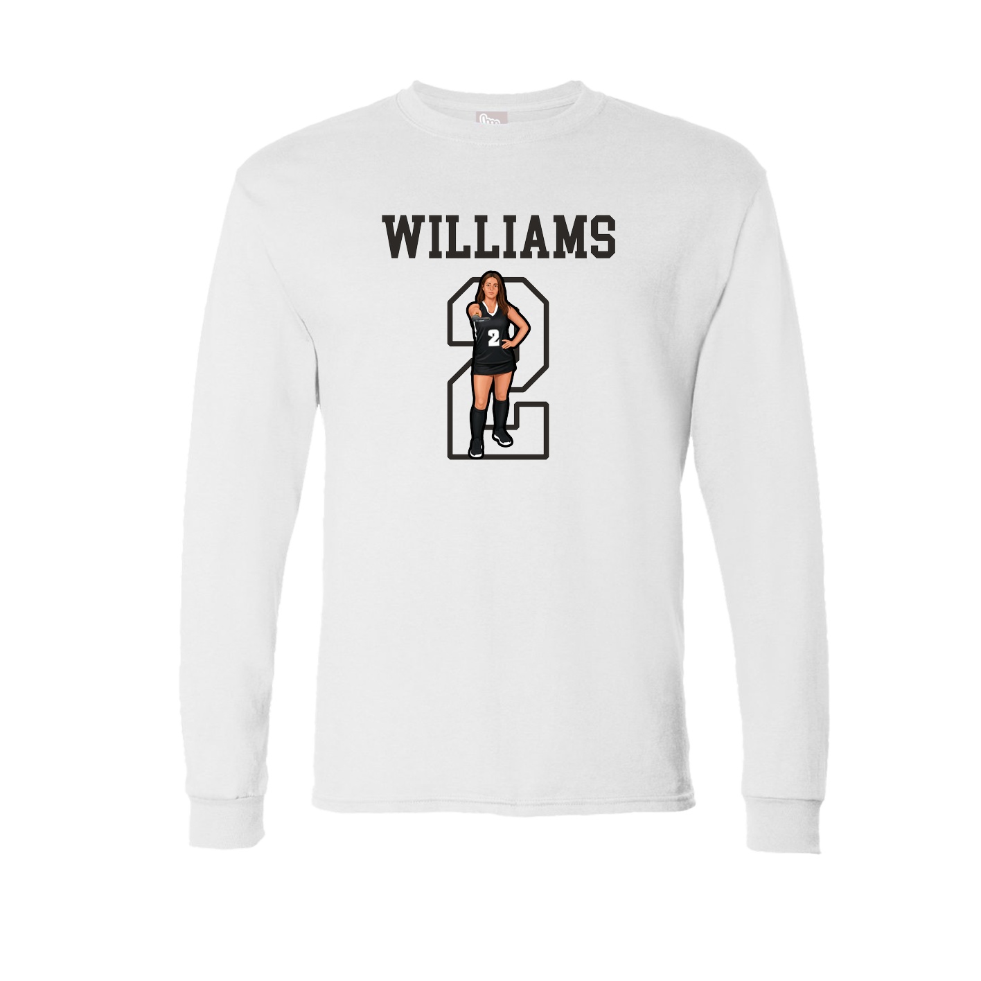 Long Sleeve Tee — Shirsey in White