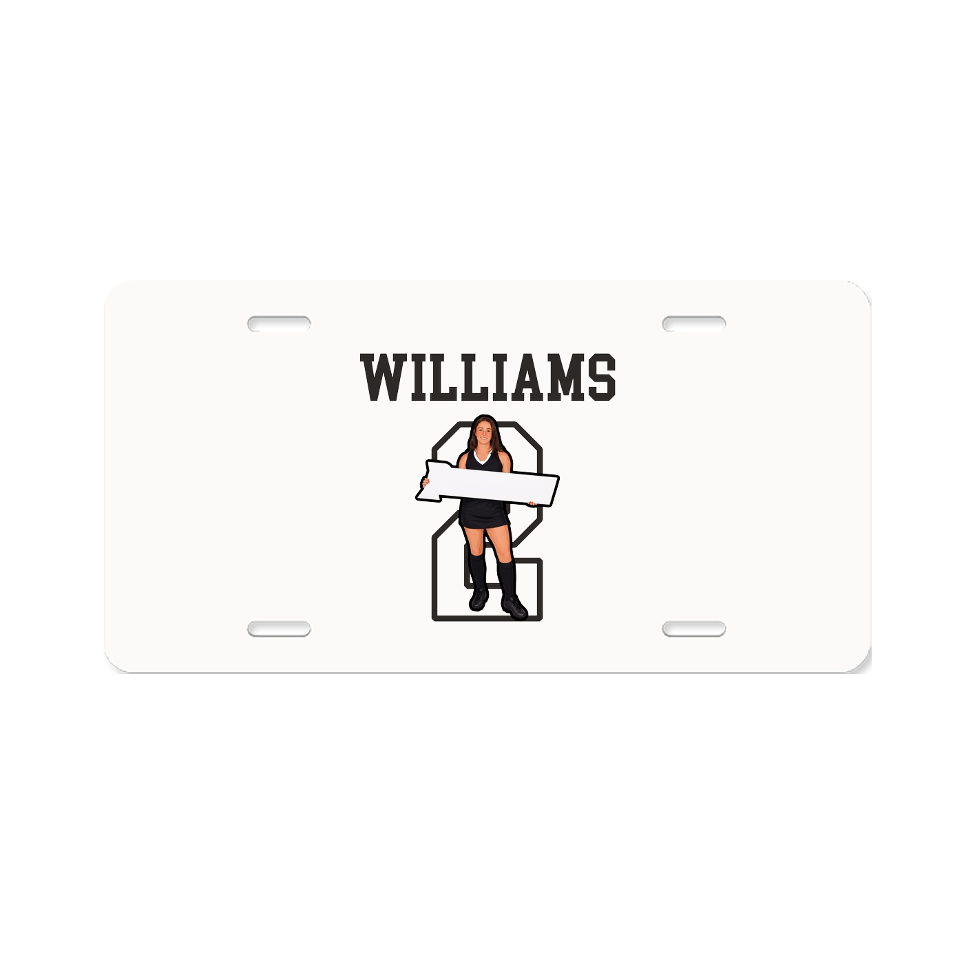 License Plate — Shirsey in Classic