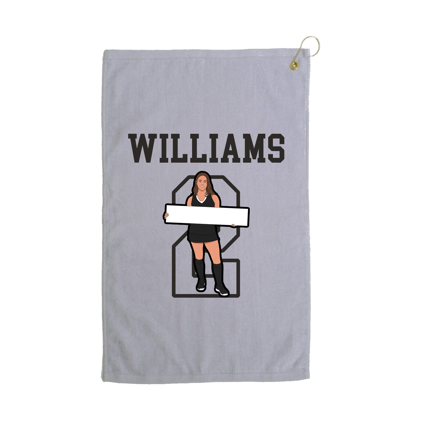Golf Towel — Shirsey in Grey