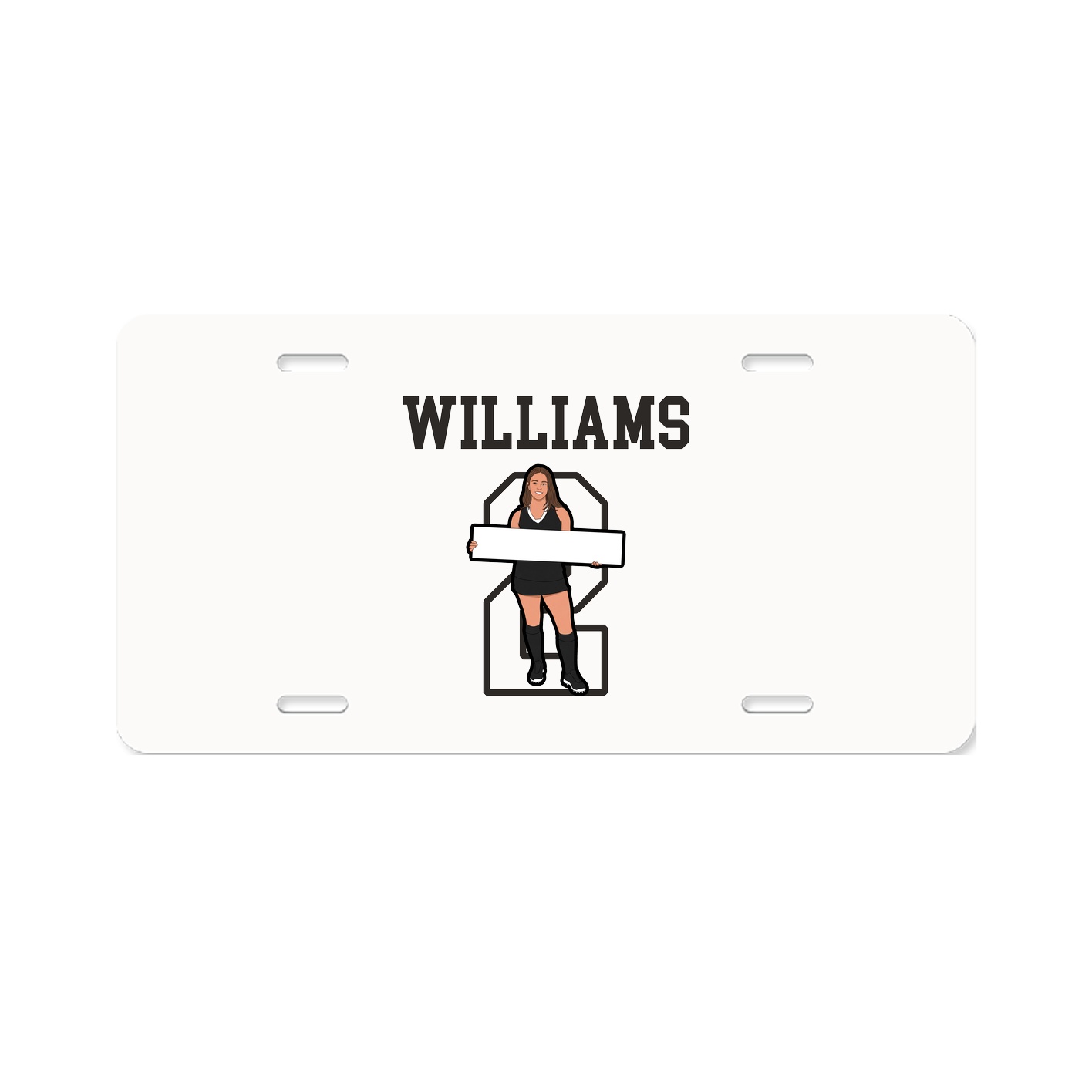 License Plate — Shirsey in Classic