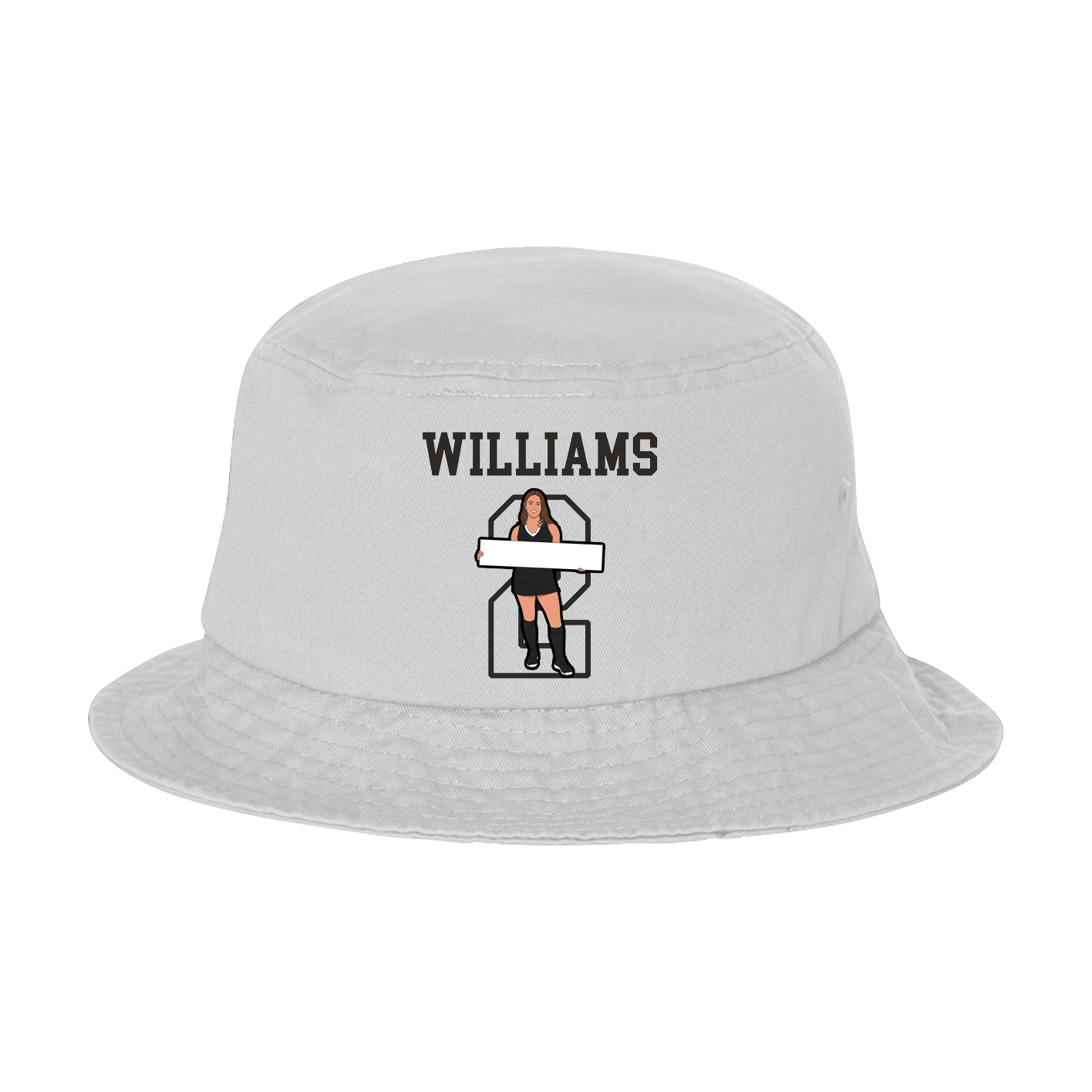 Bucket Cap — Shirsey in White