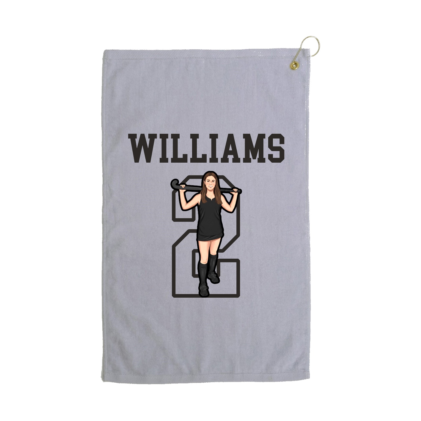 Golf Towel — Shirsey in Grey