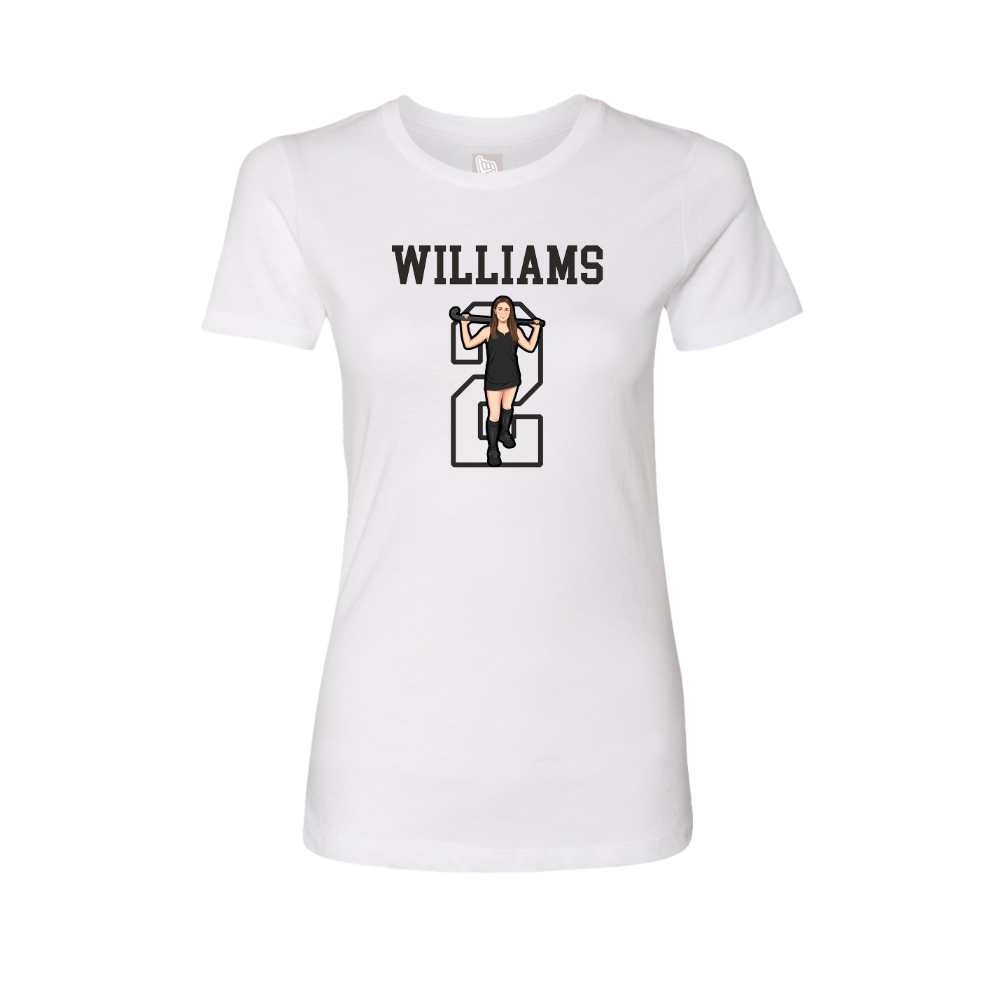 Fitted Women's Tee — Shirsey in White