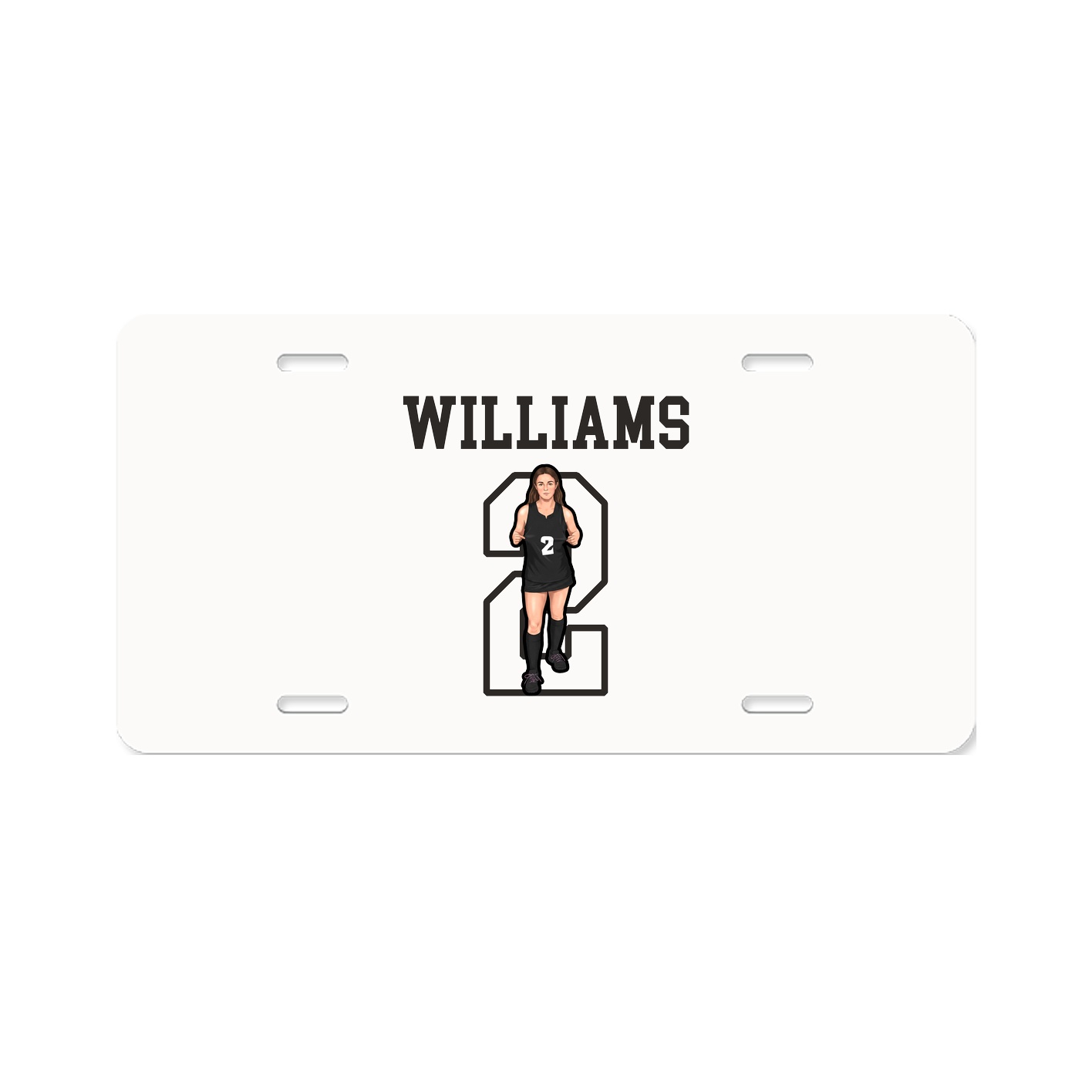 License Plate — Shirsey in Classic