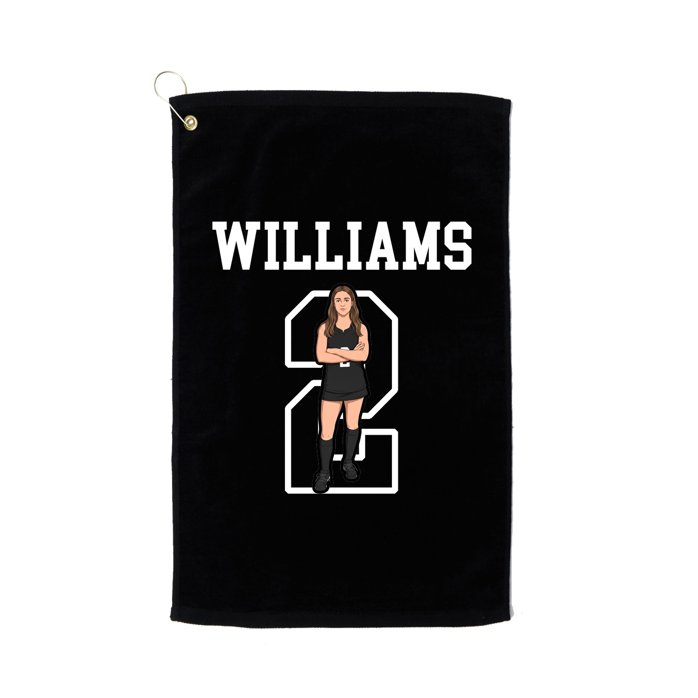 Golf Towel — Shirsey in Black