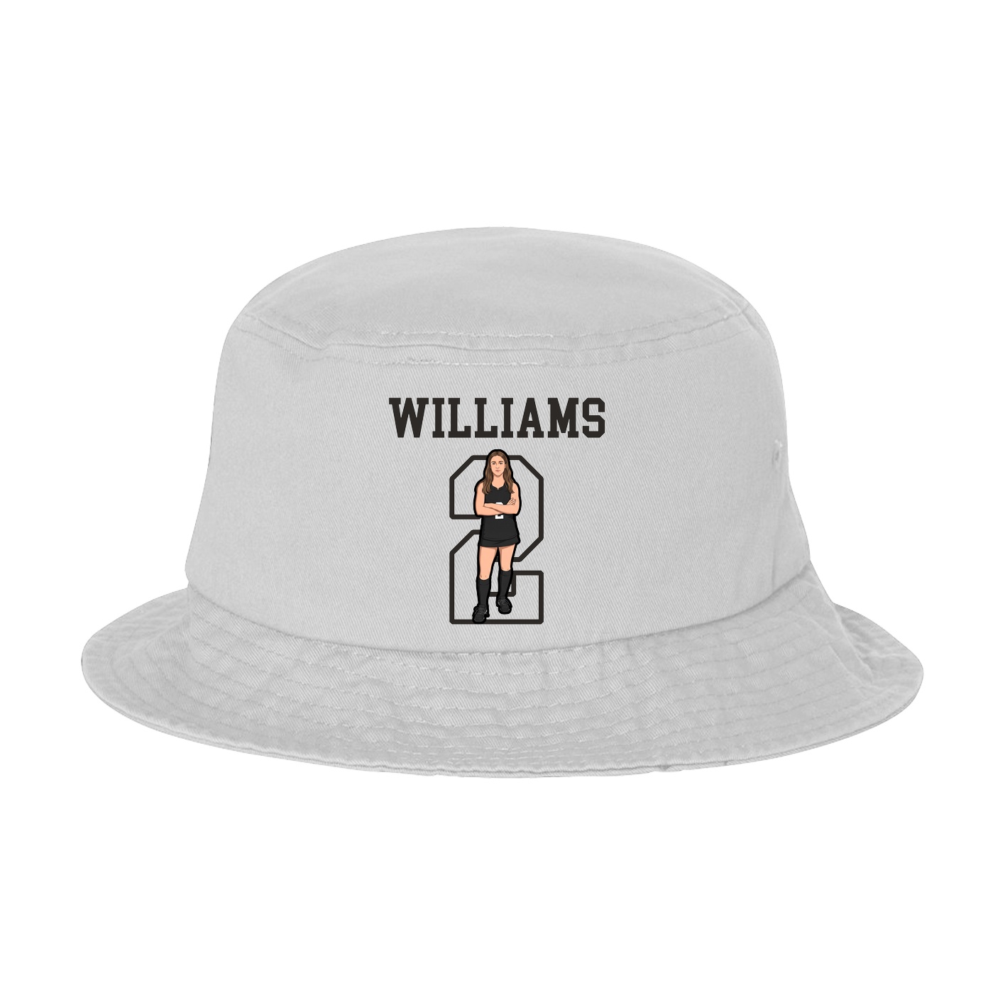 Bucket Cap — Shirsey in White