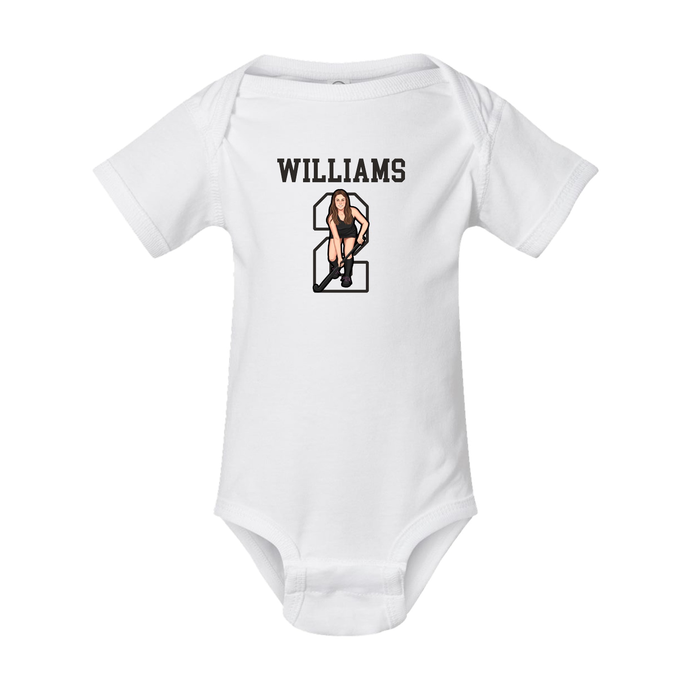 Baby Onesie — Shirsey in White