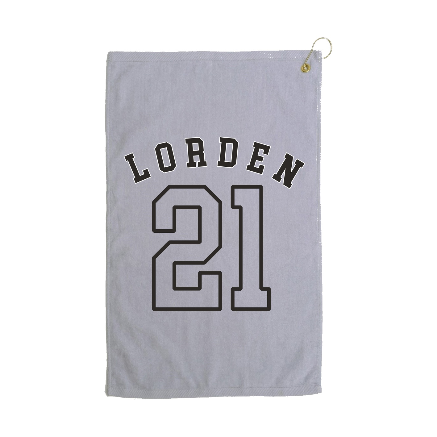 Golf Towel — Shirsey Arch in Grey