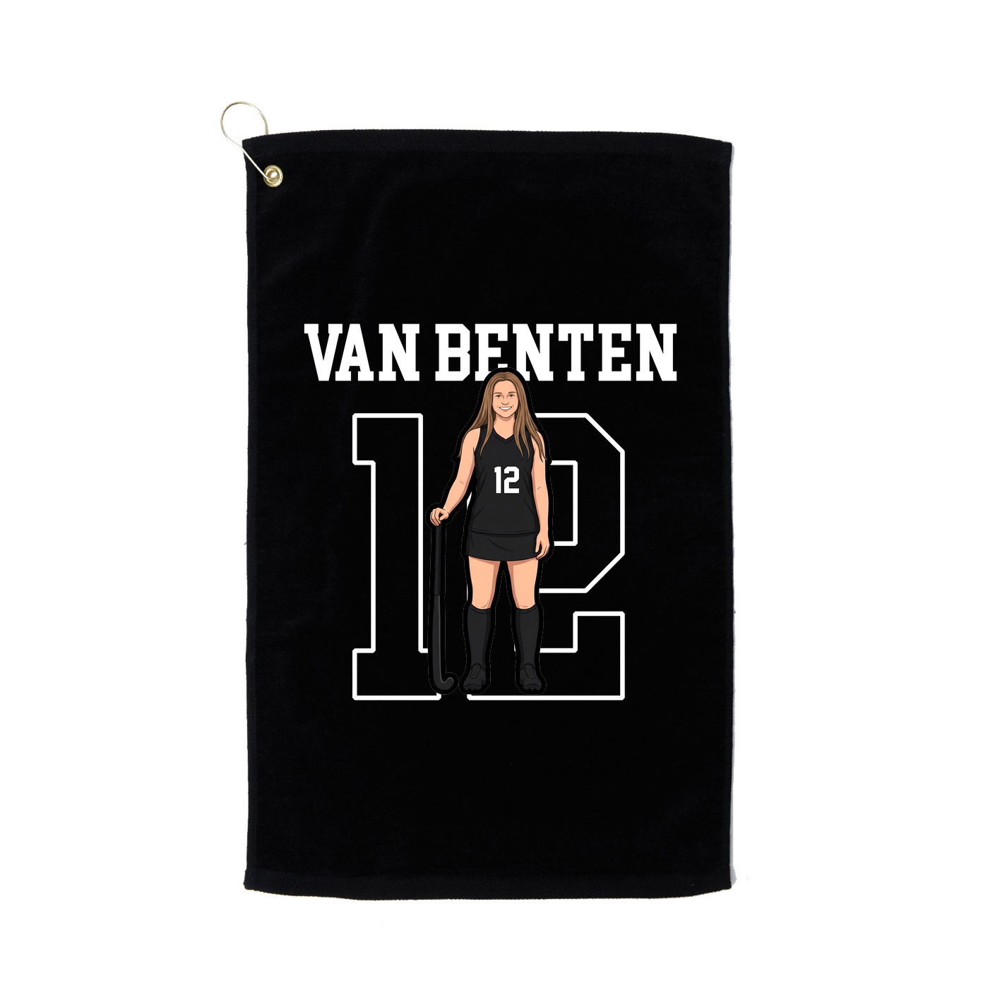 Golf Towel — Shirsey in Black