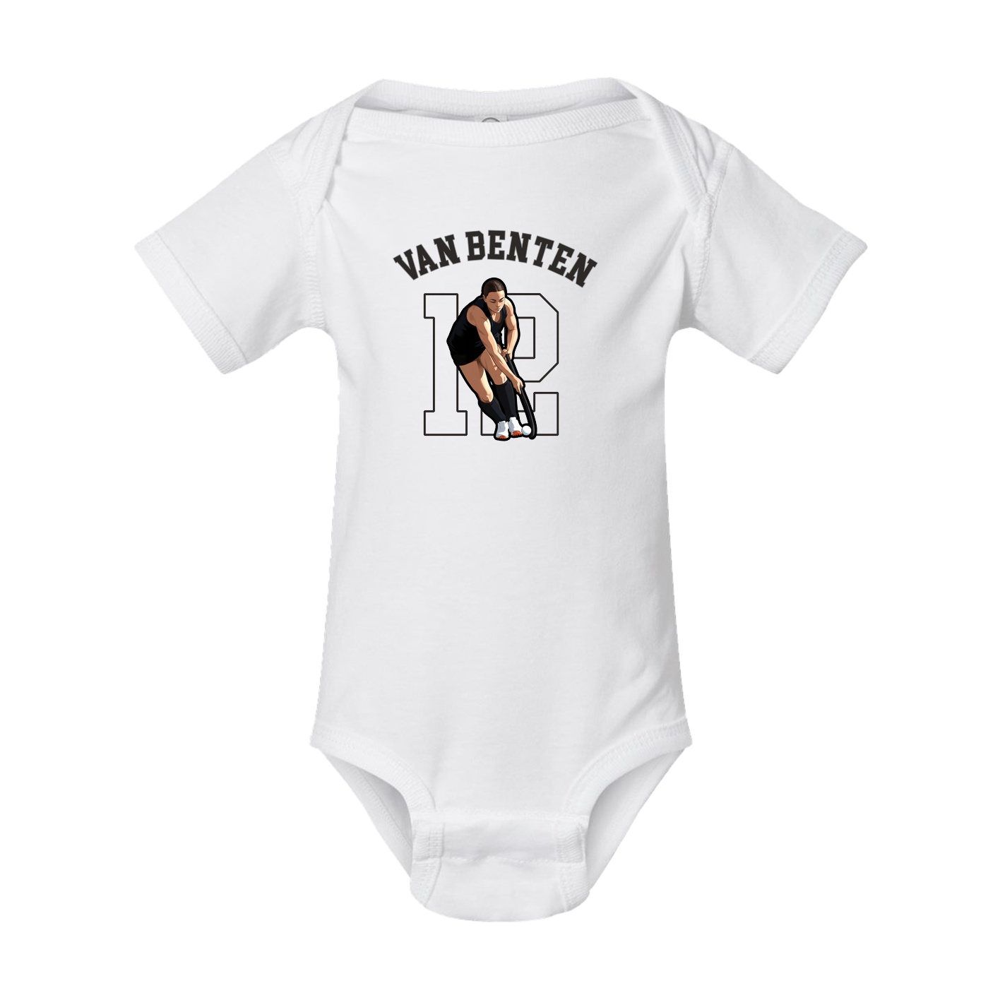 Baby Onesie — Shirsey Arch in White