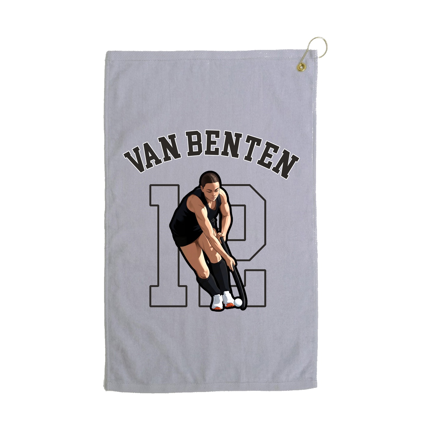 Golf Towel — Shirsey Arch in Grey