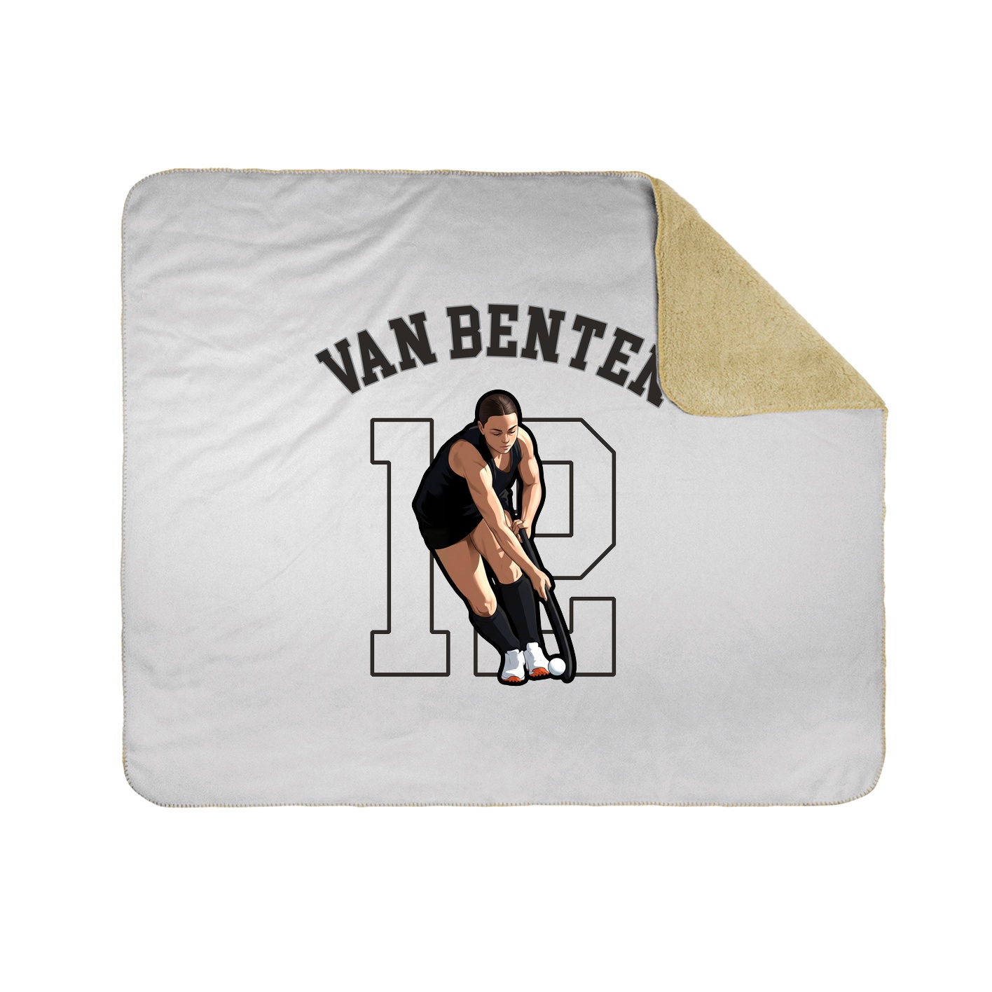 Throw Blanket — Shirsey Arch in White