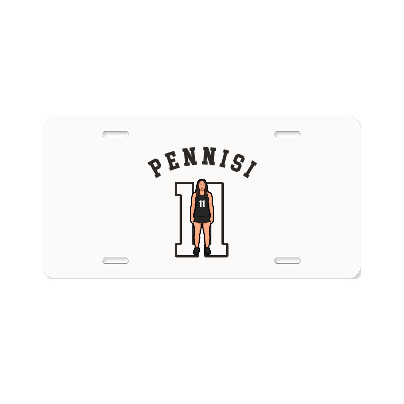 License Plate — Shirsey Arch in Classic