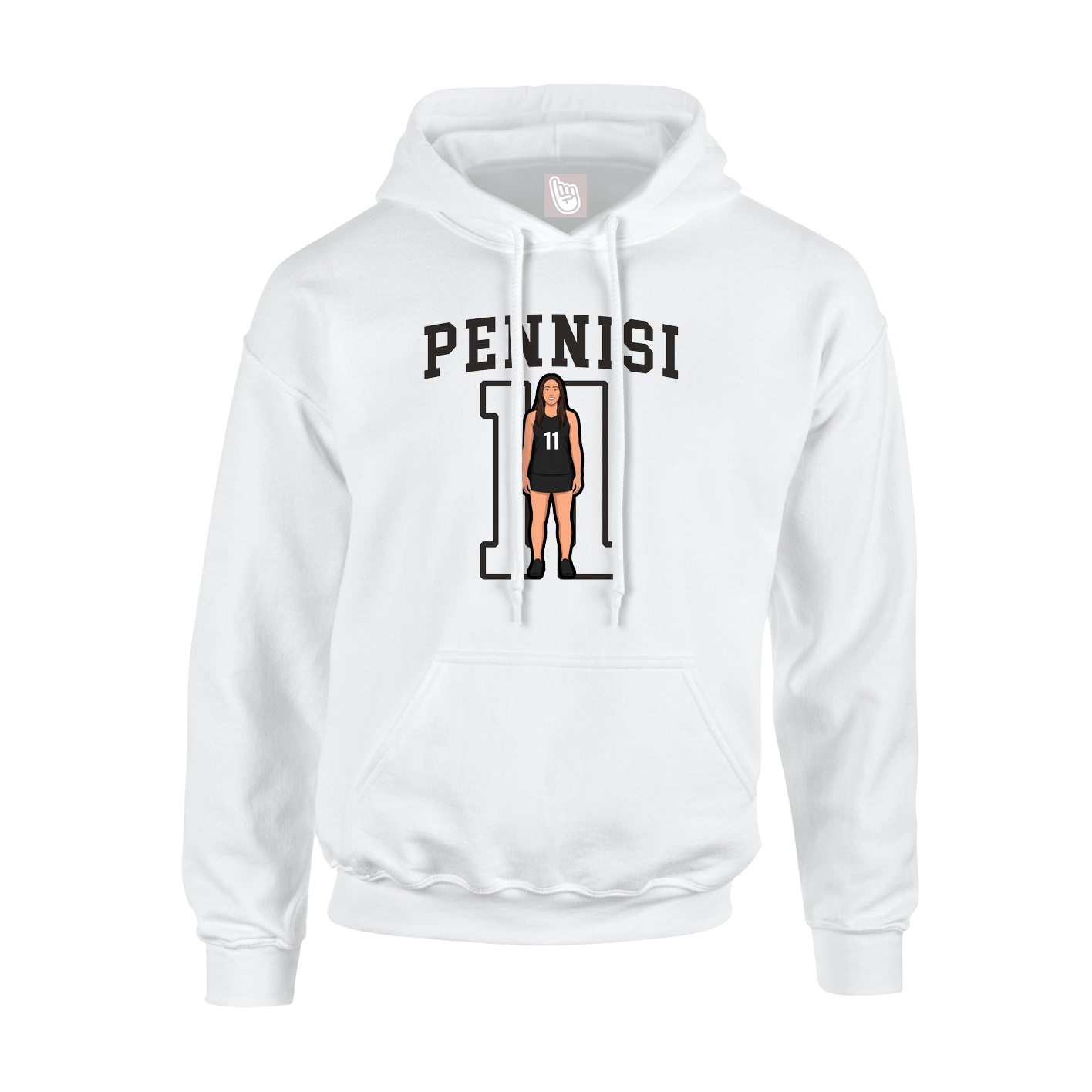 Youth Hoodie — Shirsey in White