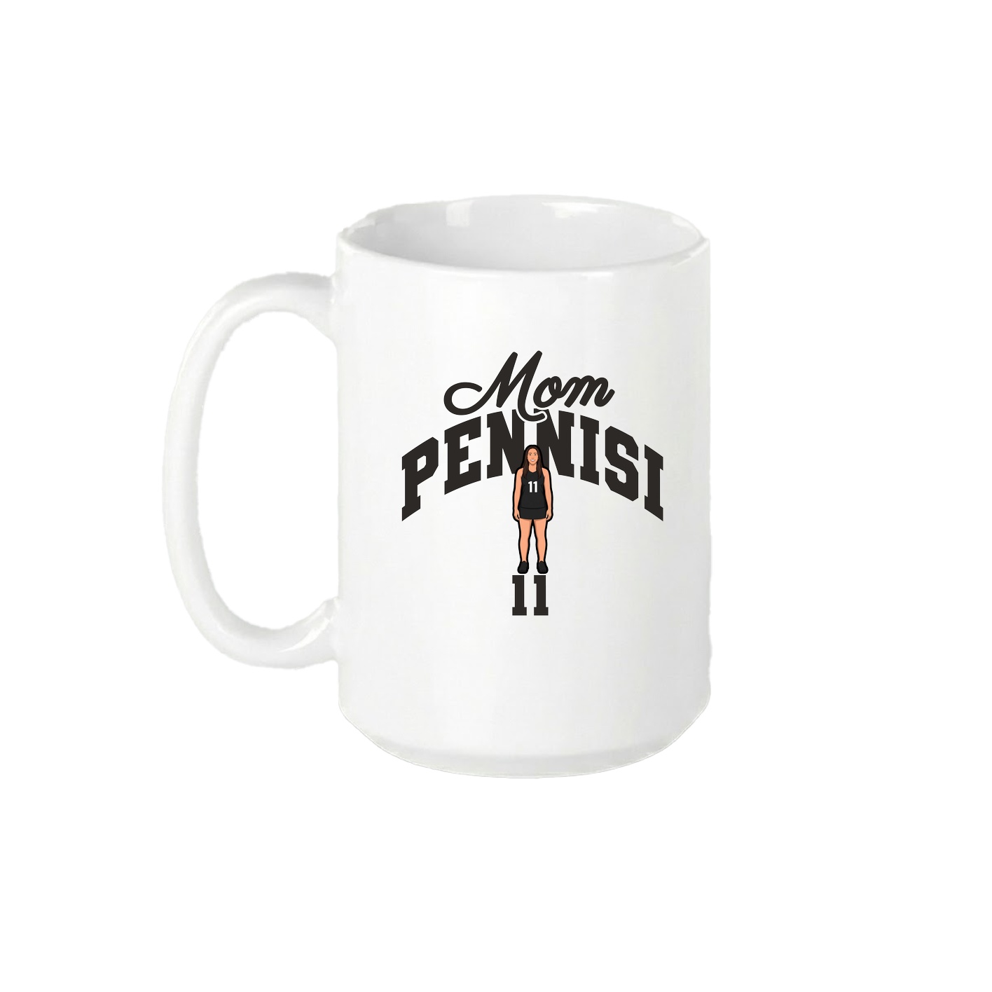 15oz Coffee Mug — Mothers Day Arch in White