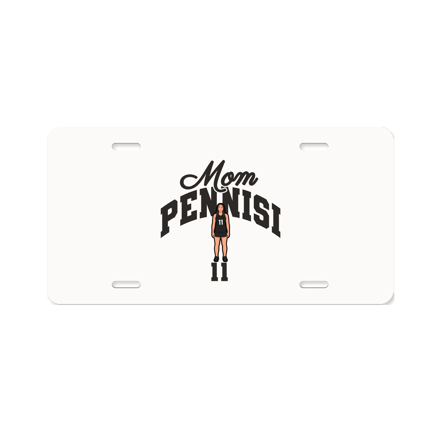 License Plate — Mothers Day Arch in Classic