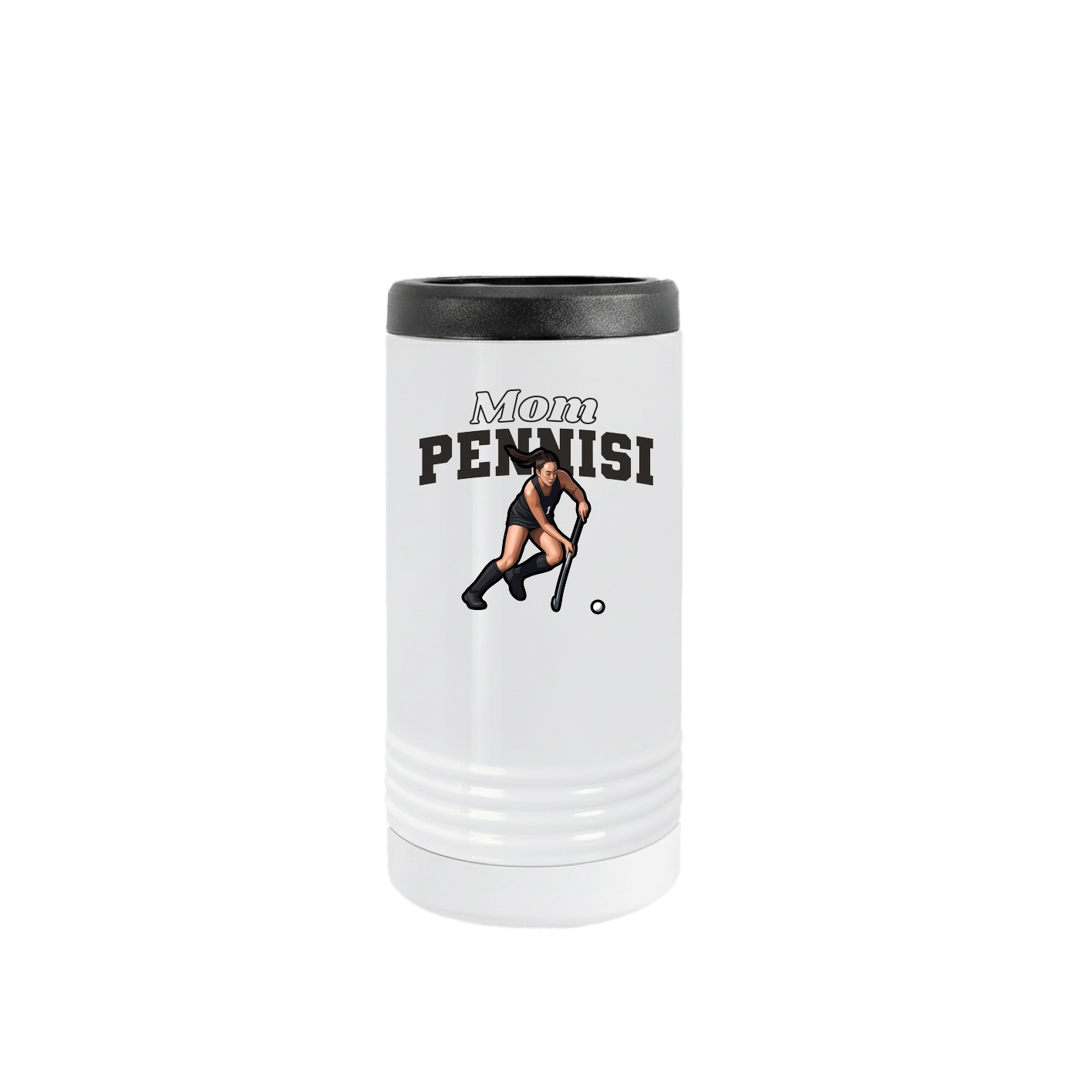 Slim Beverage Holder — Mothers Day Block in White