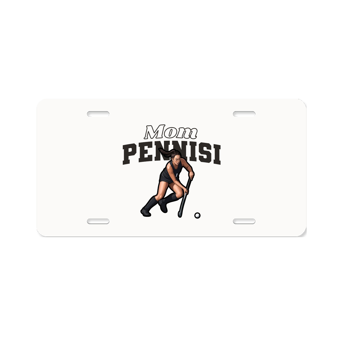 License Plate — Mothers Day Block in Classic