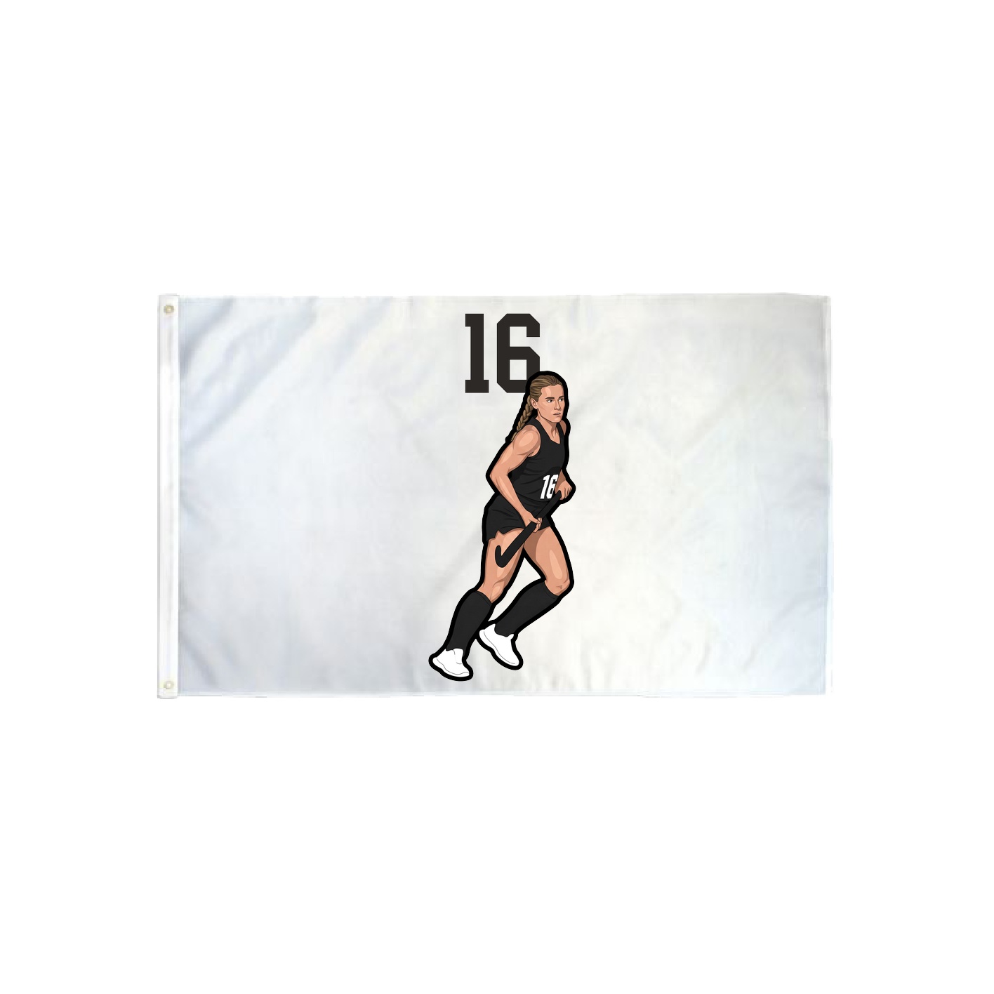 3x5 Flag — Number Top in Classic