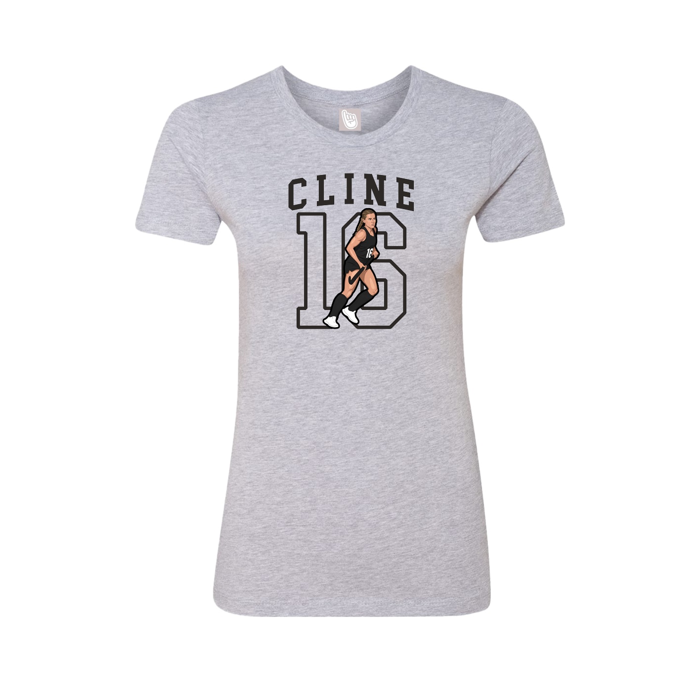 Womens Tee — Shirsey in Grey