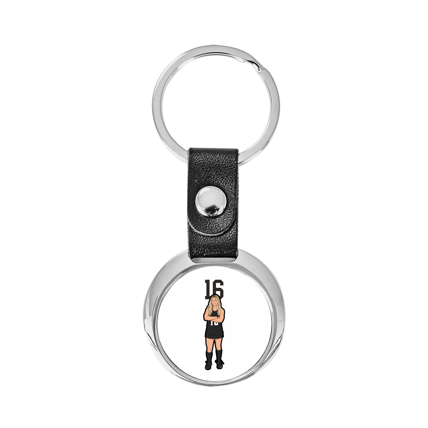 Key Chain — Number Top in Classic