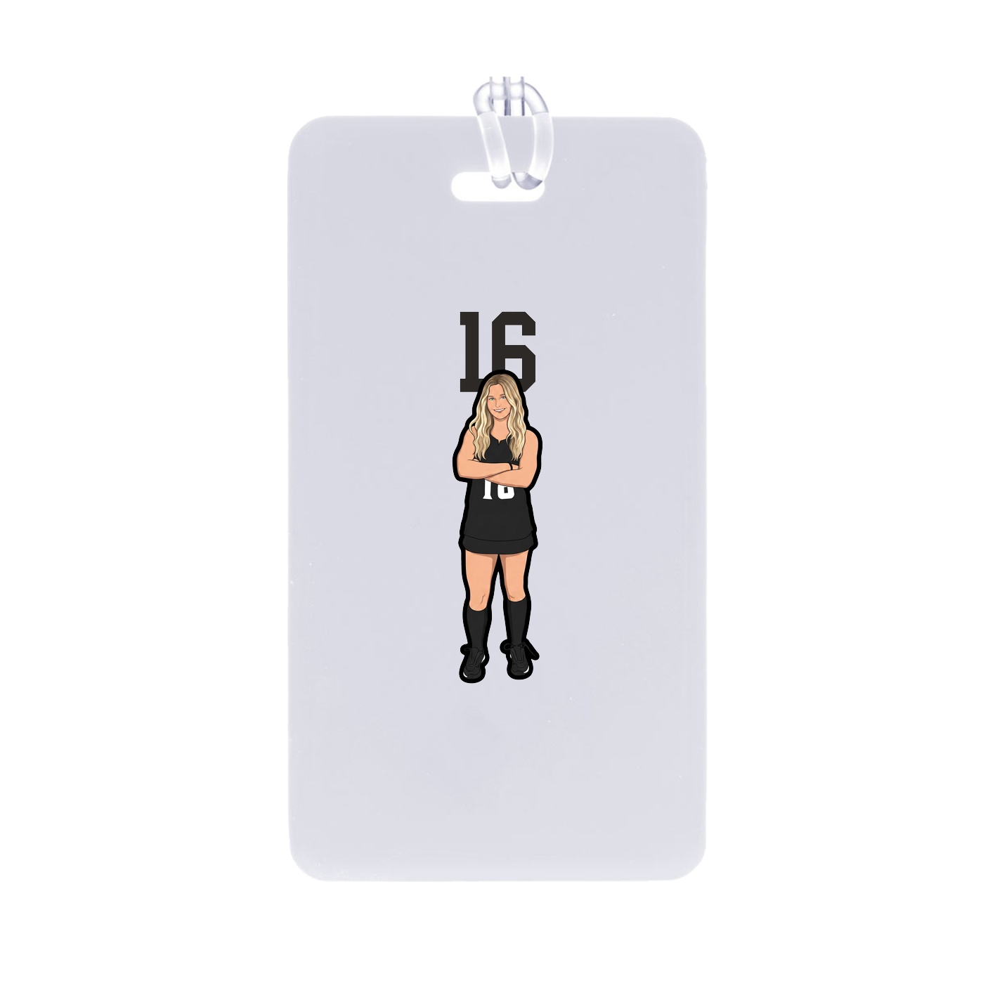 Bag Tag — Number Top in Classic
