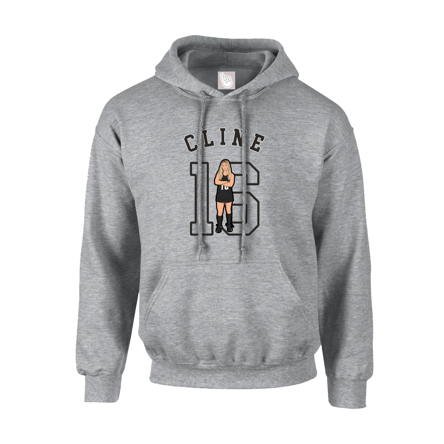 Hoodie — Shirsey Arch in Grey