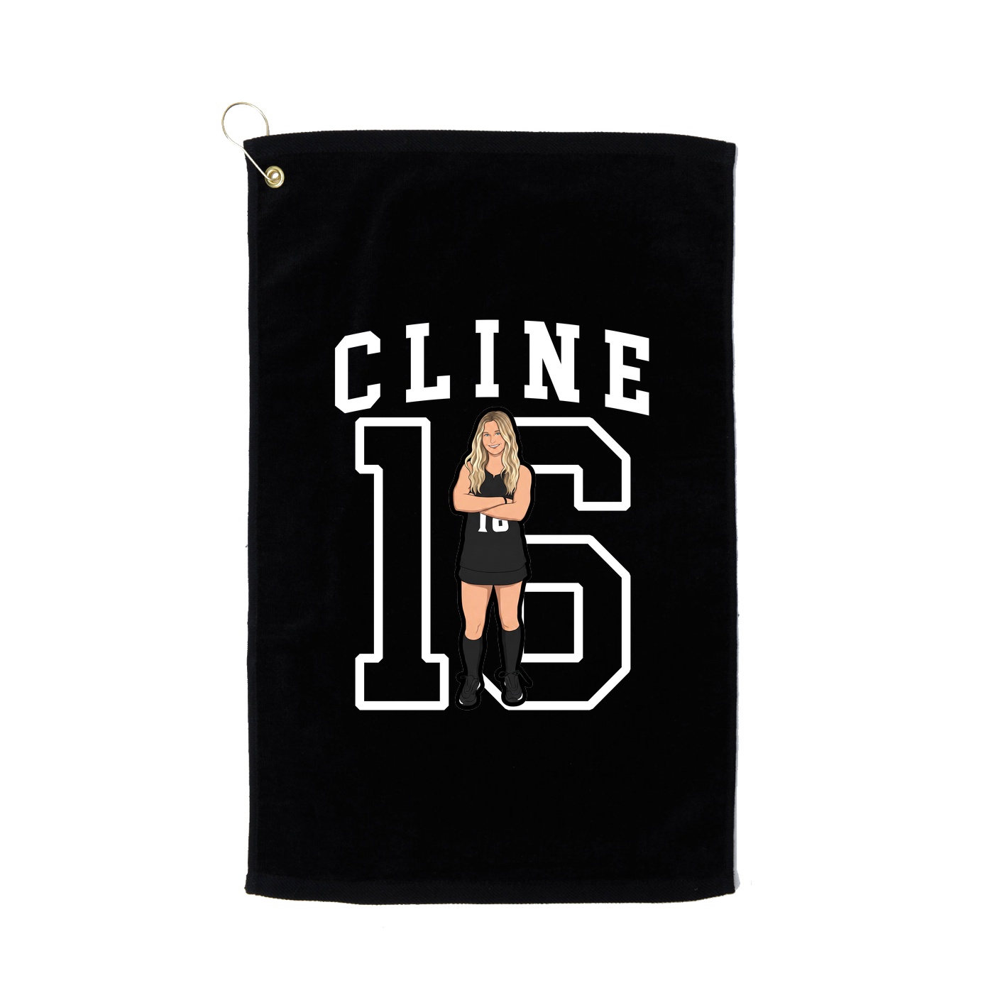 Golf Towel — Shirsey in Black