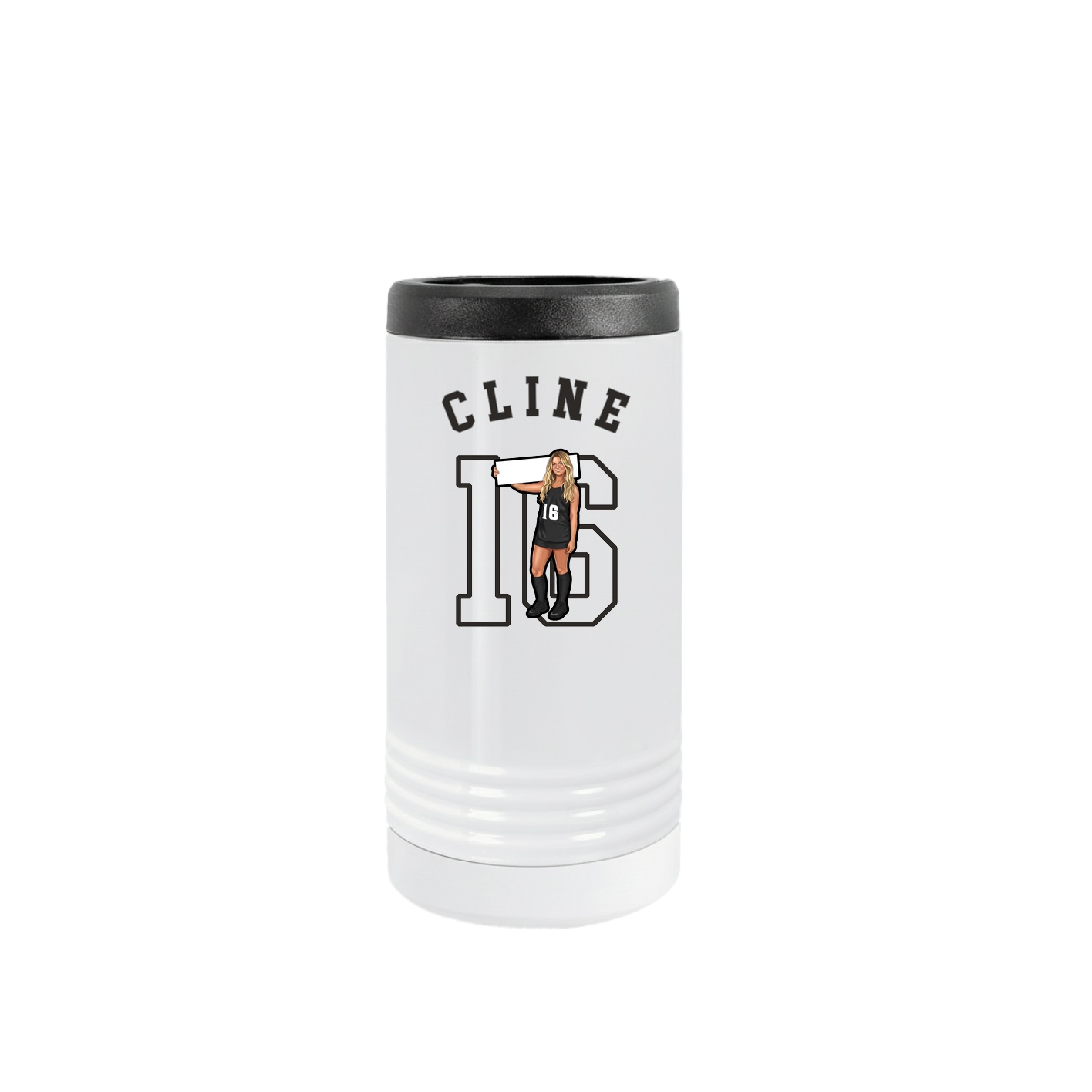 Slim Beverage Holder — Shirsey Arch in White