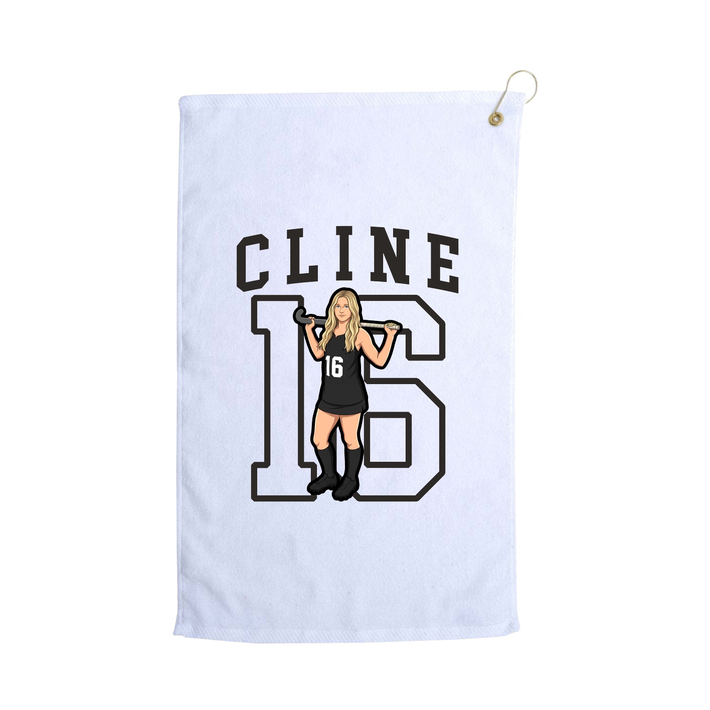Golf Towel — Shirsey in White