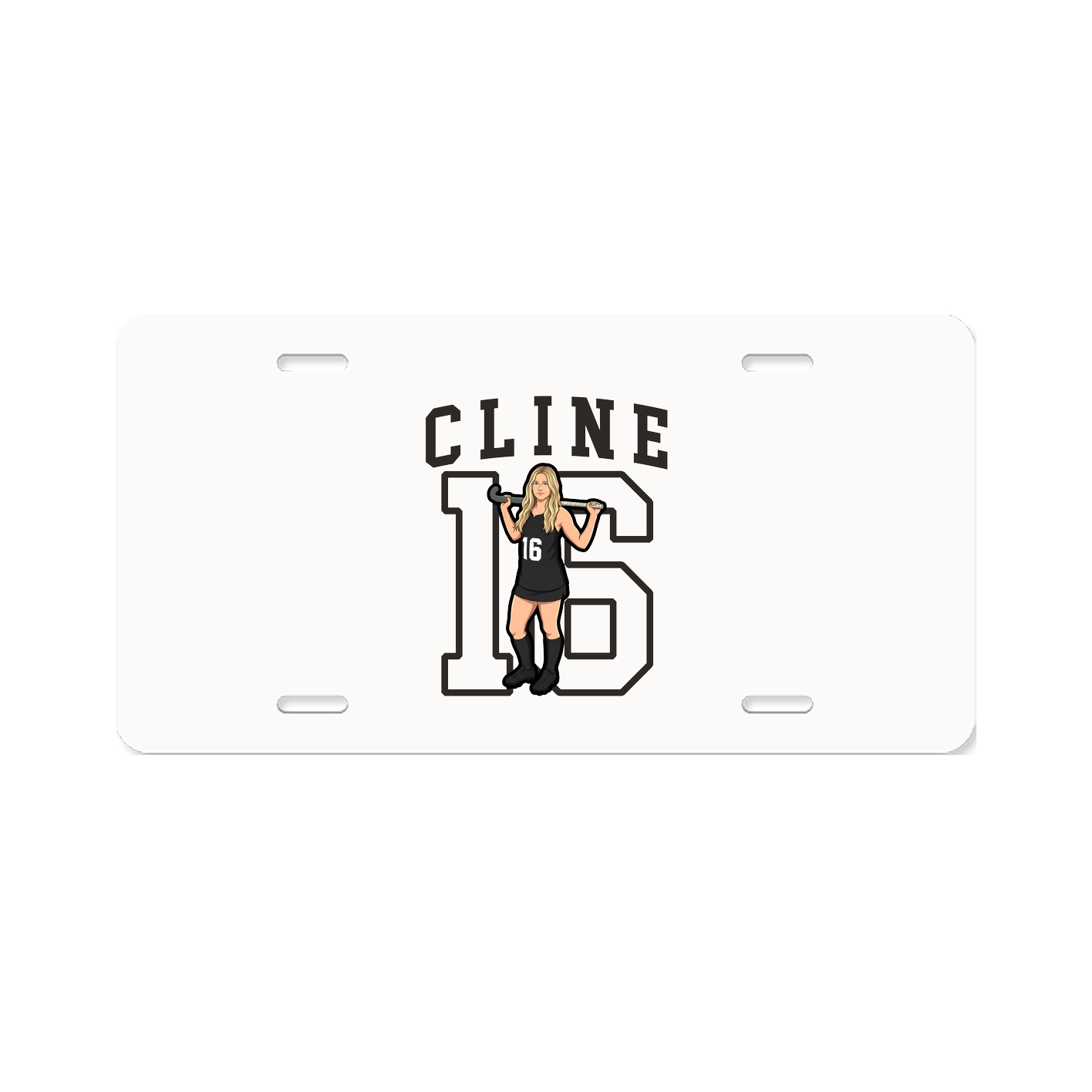 License Plate — Shirsey in Classic