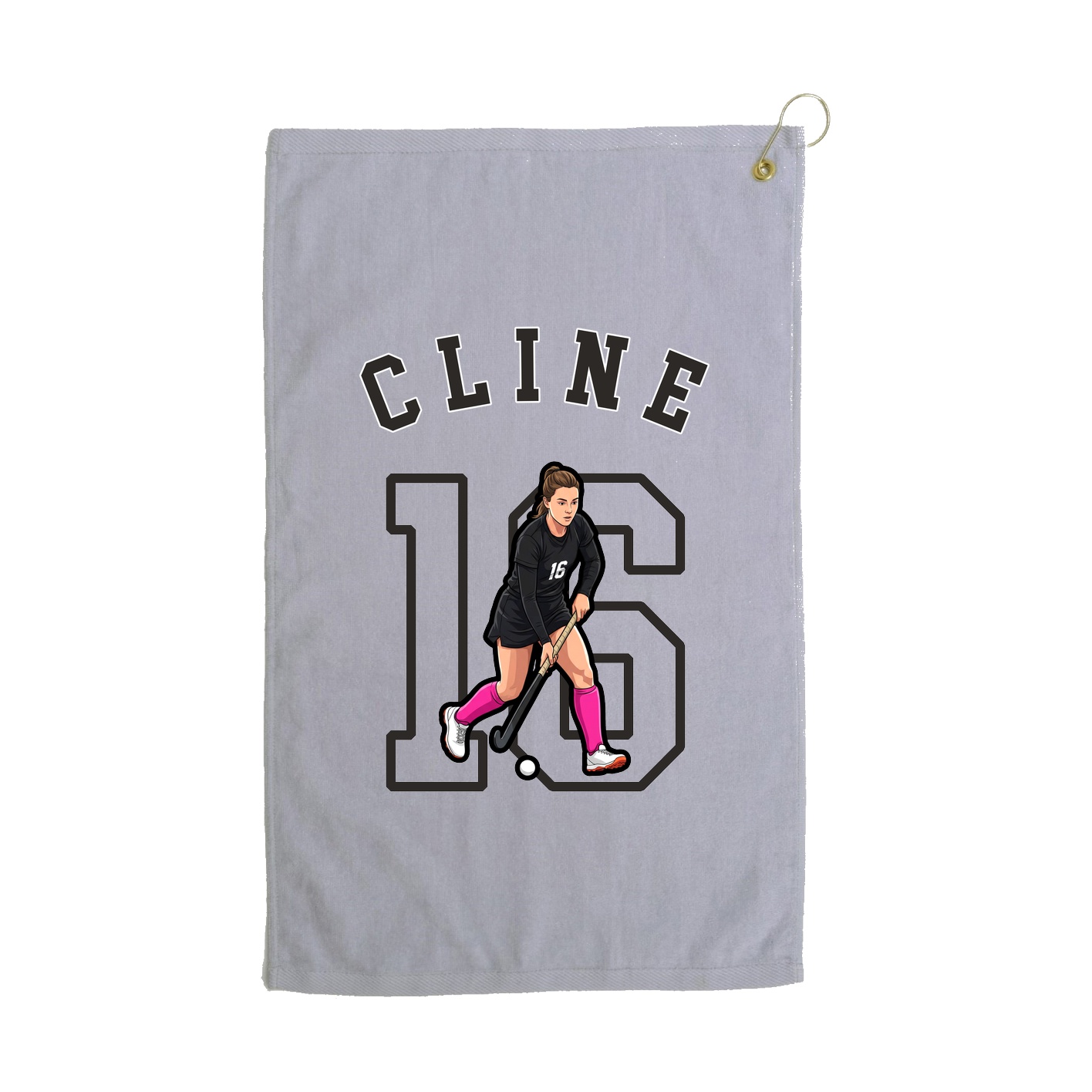 Golf Towel — Shirsey Arch in Grey
