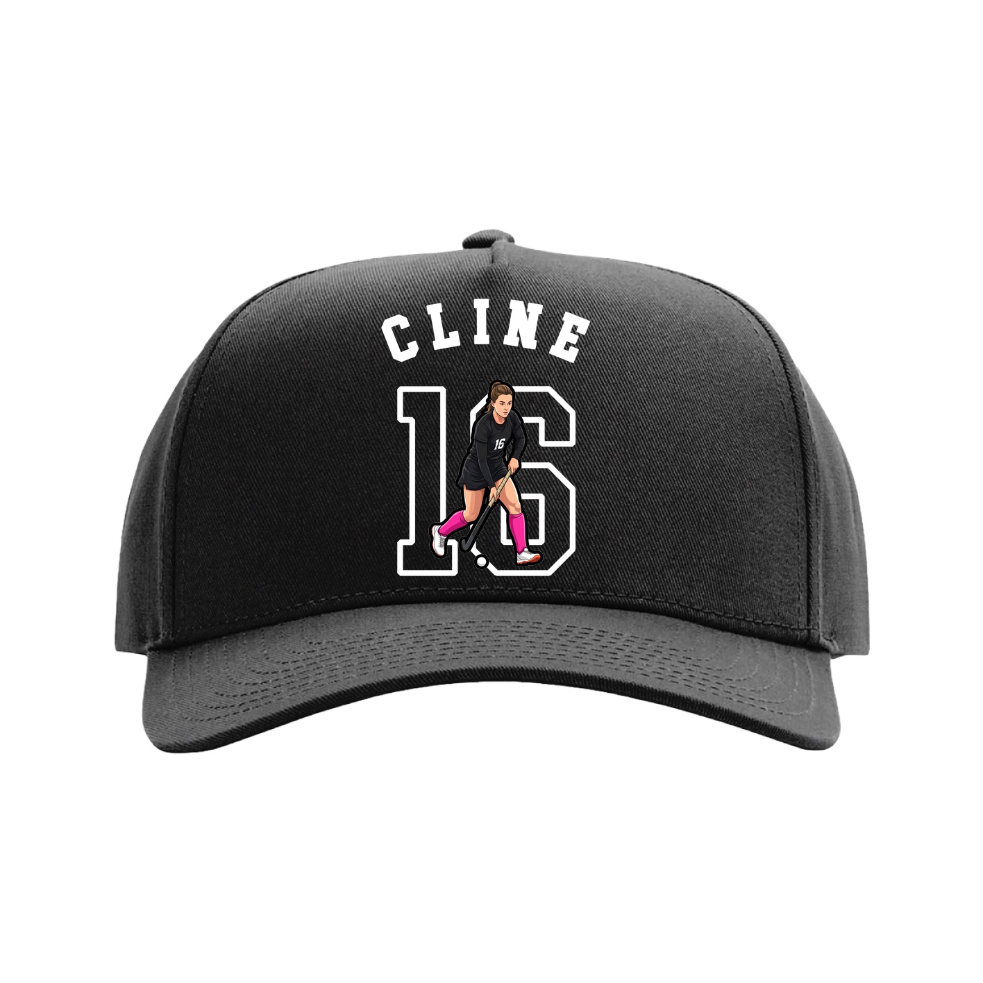 Full Fabric Five-Panel Champ Cap