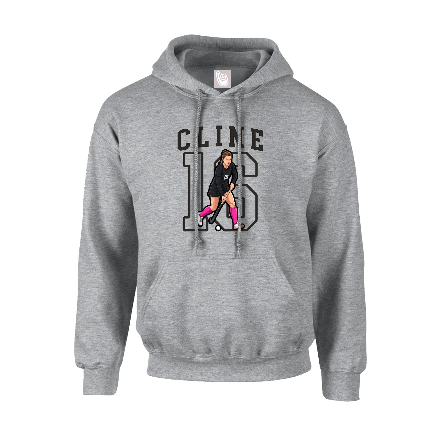 Hoodie — Shirsey in Grey