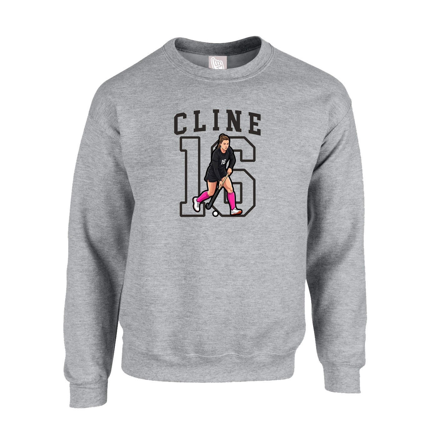 Fleece Crew — Shirsey in Grey