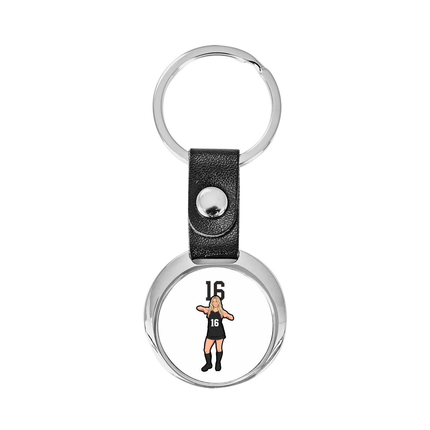 Key Chain — Number Top in Classic