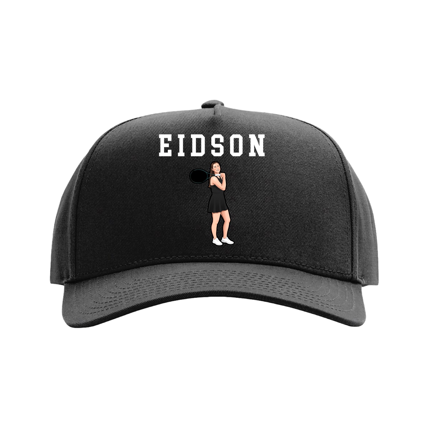 Full Fabric Five-Panel Champ Cap