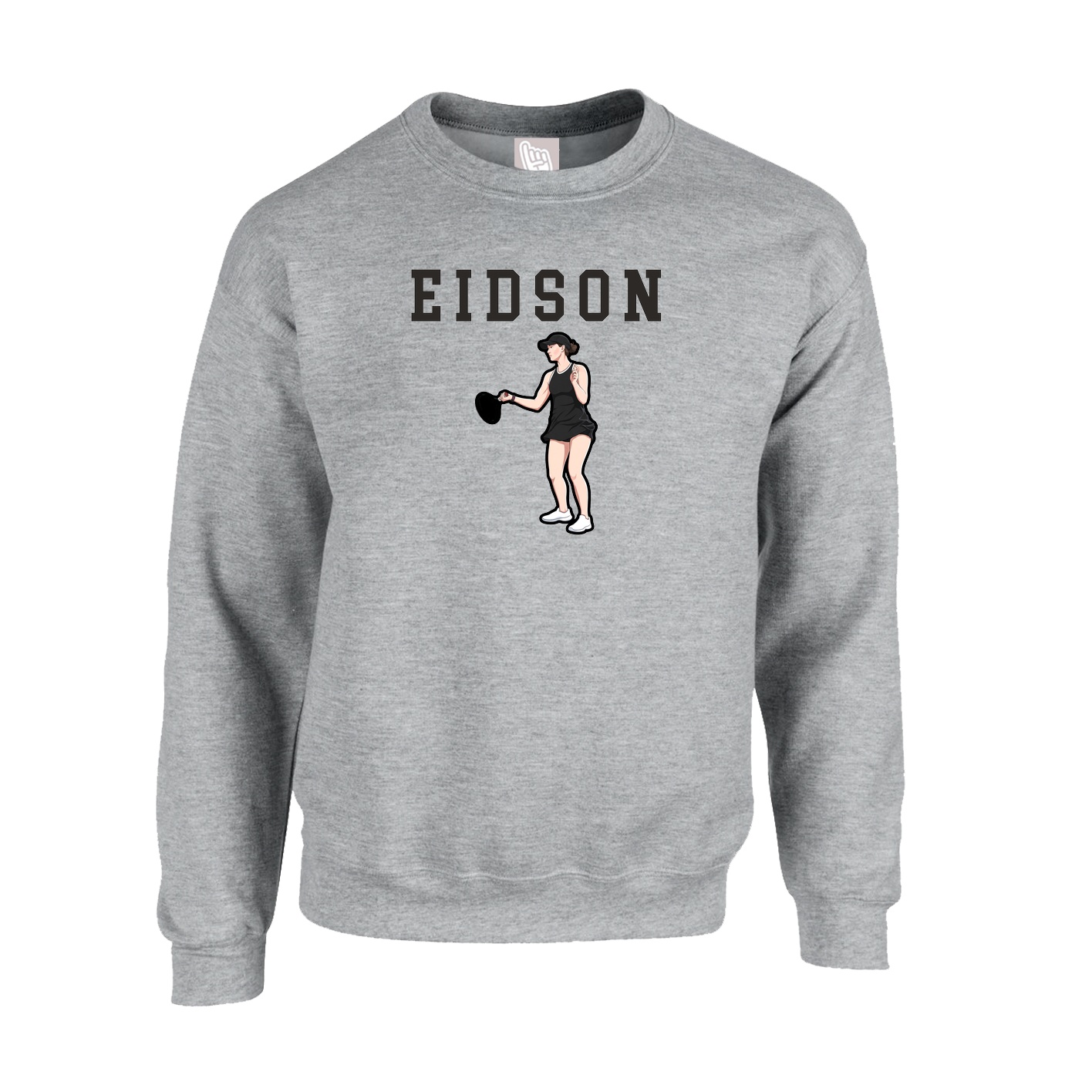 Fleece Crew — Shirsey in Grey