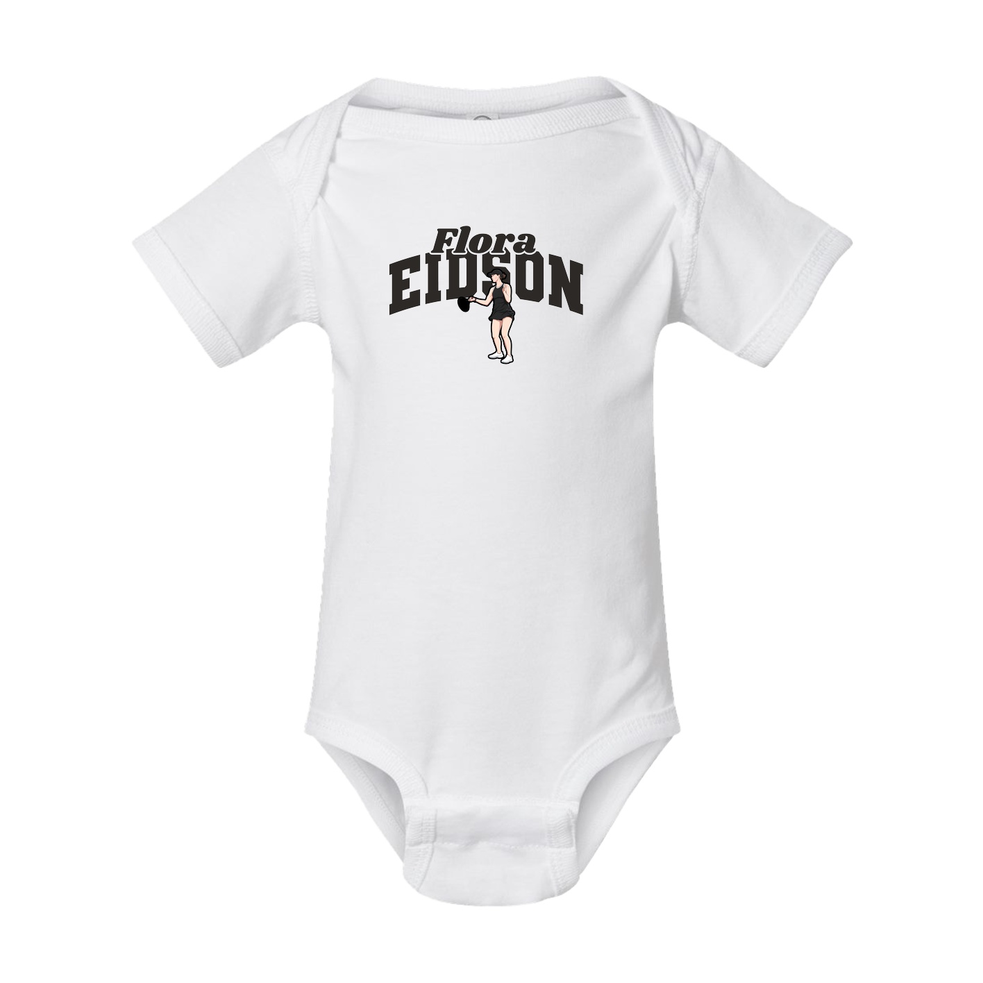 Baby Onesie — Signature Arch in White