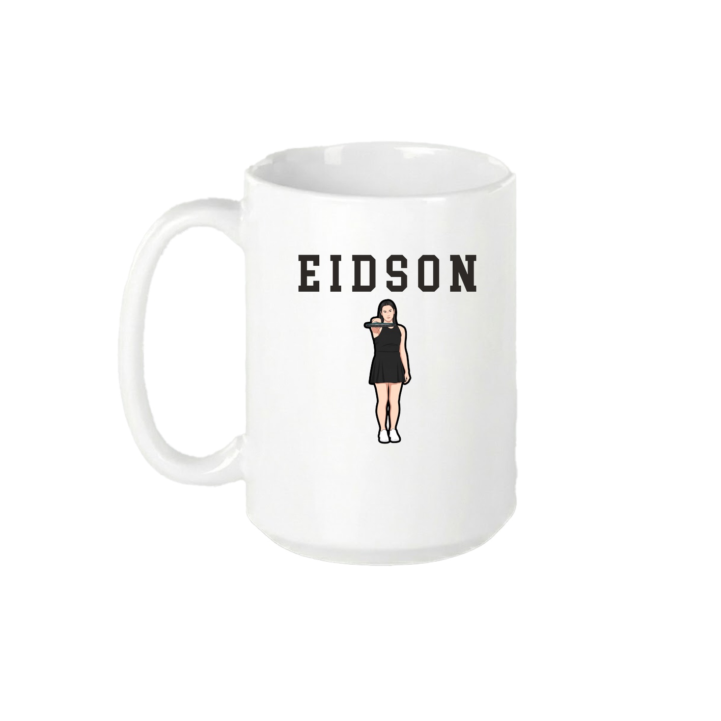 15oz Coffee Mug — Shirsey in White