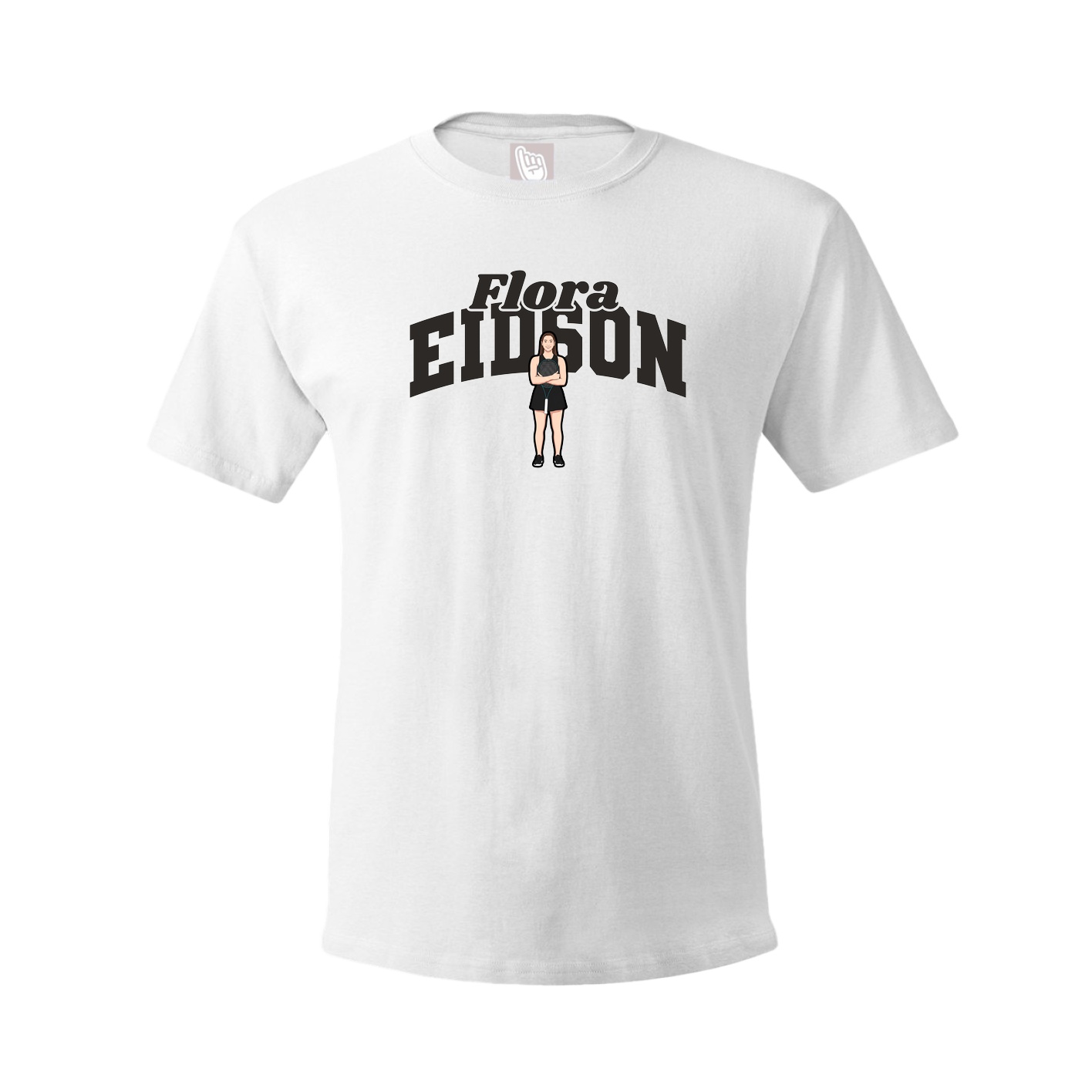 Youth Tee — Signature Arch in White