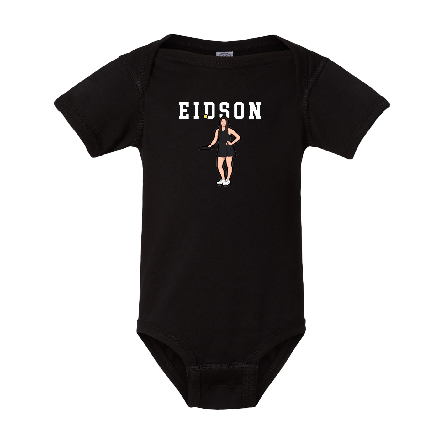 Baby Onesie — Shirsey in Black