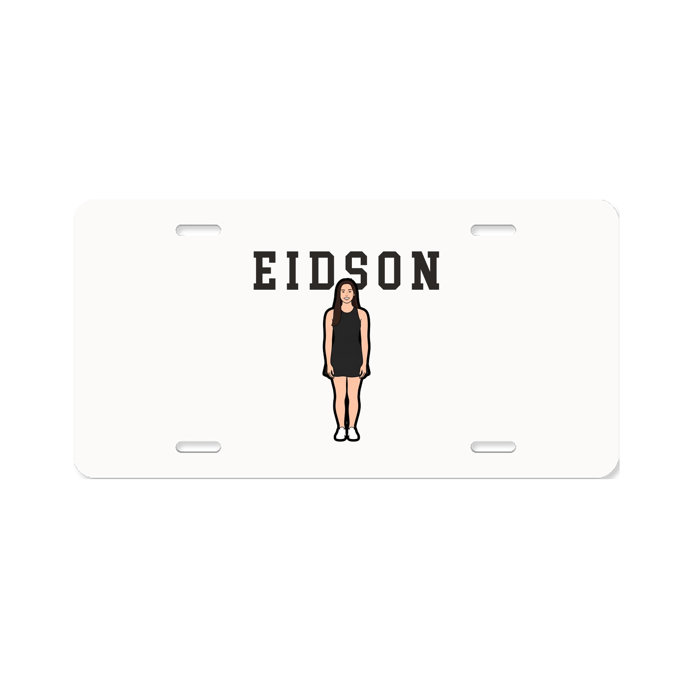 License Plate — Shirsey in Classic