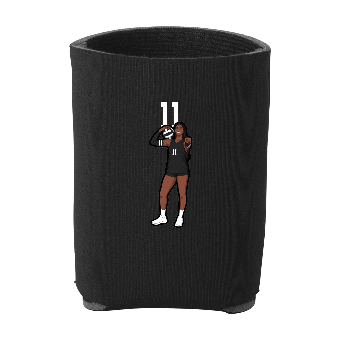 Can Holder — Number Top in Black