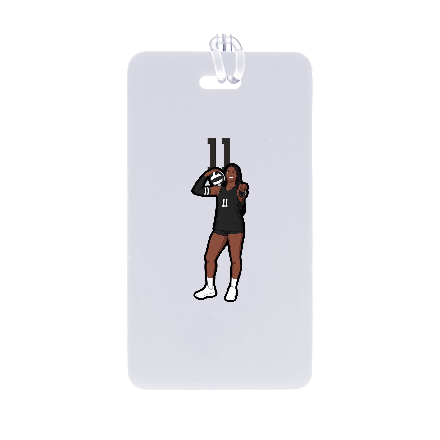 Bag Tag — Number Top in Classic