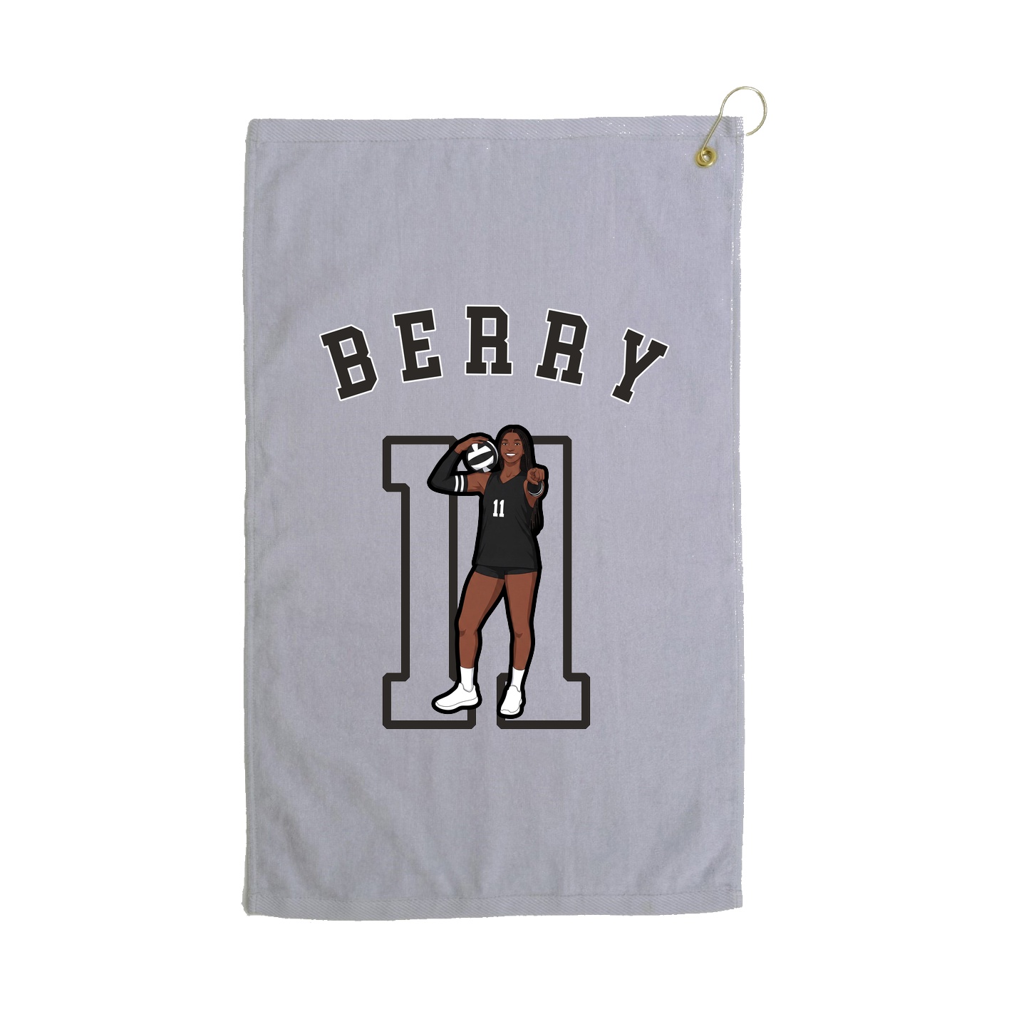 Golf Towel — Shirsey Arch in Grey
