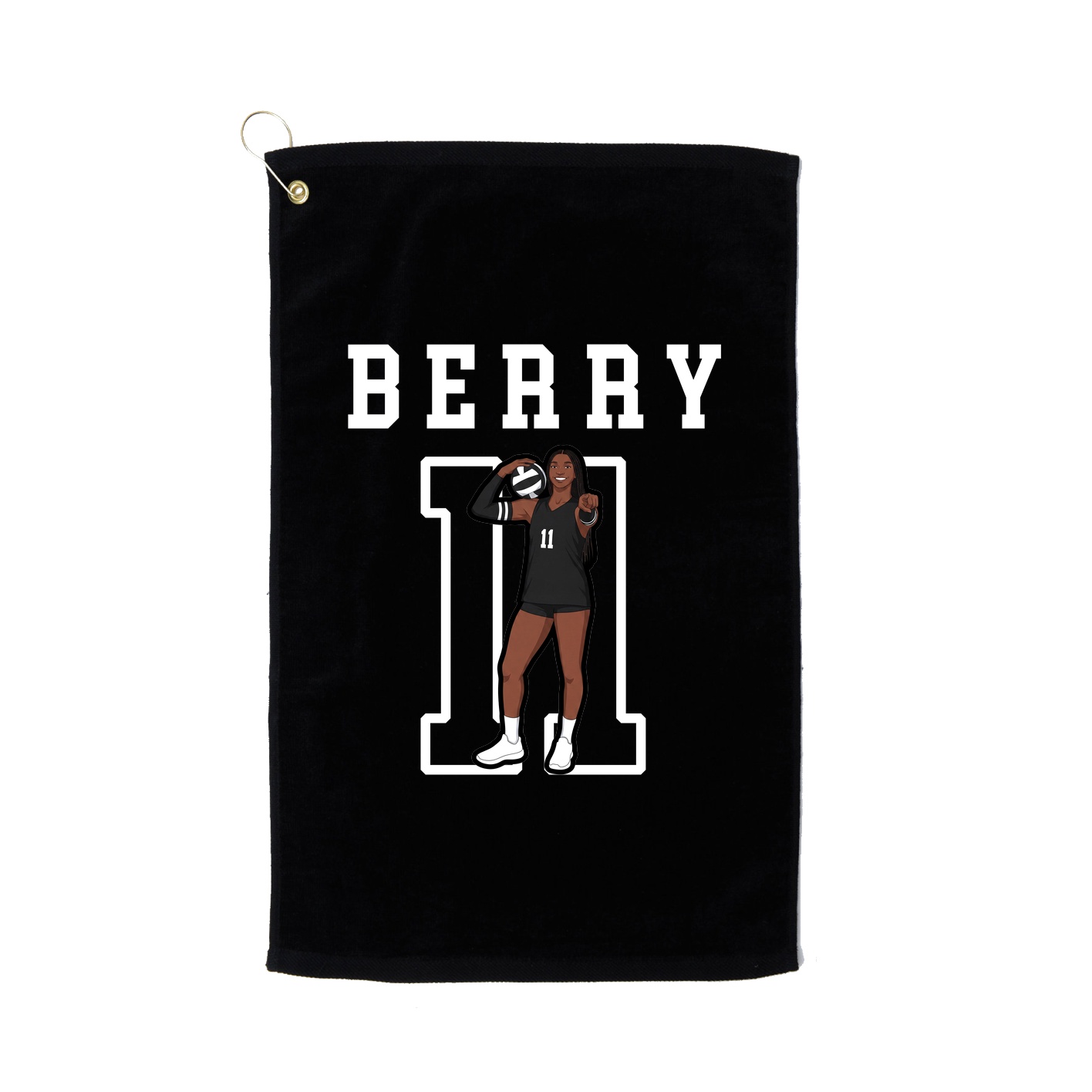 Golf Towel — Shirsey in Black
